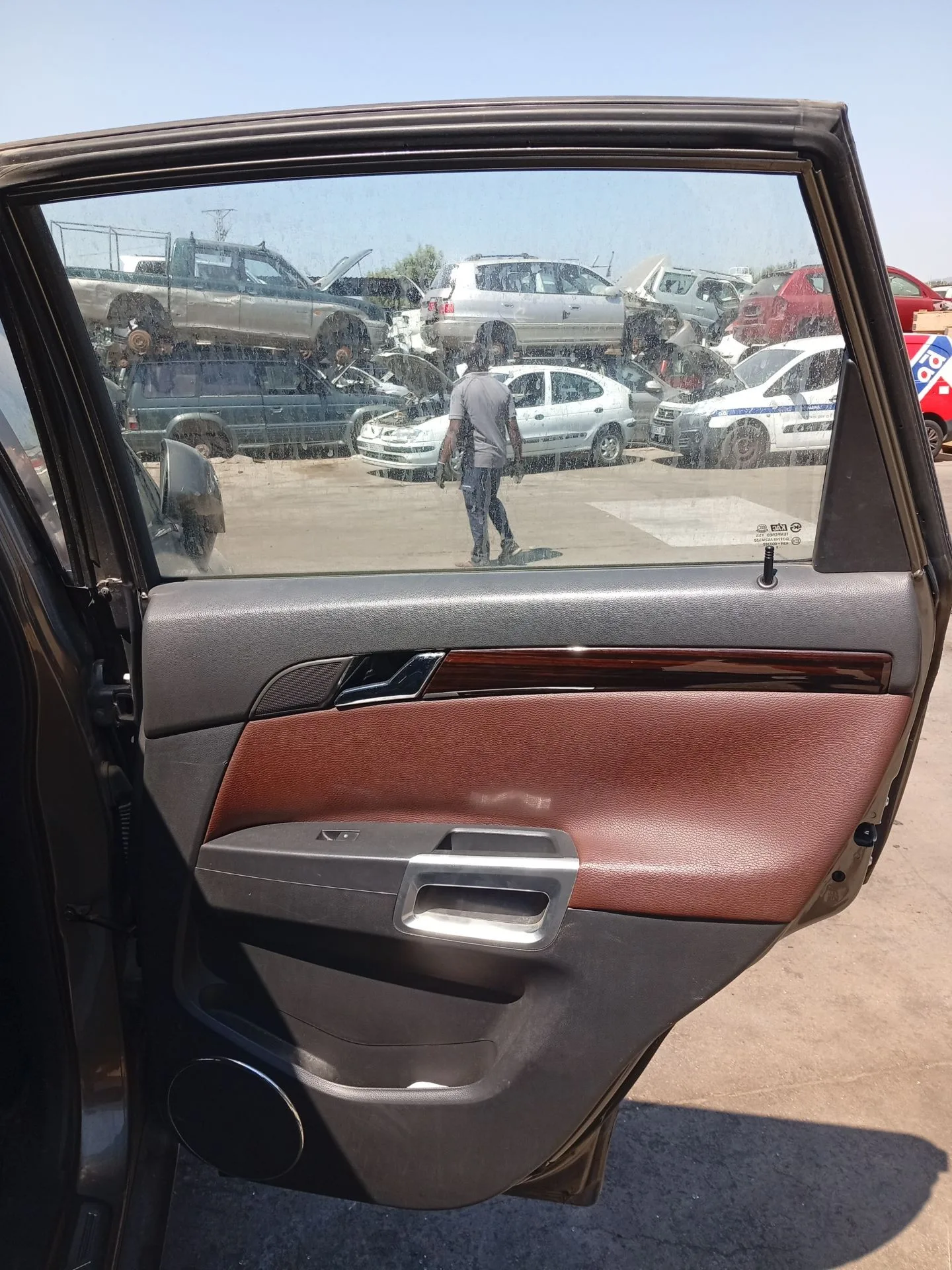 Elevalunas Trasero Derecho para Opel Antara A (L07)