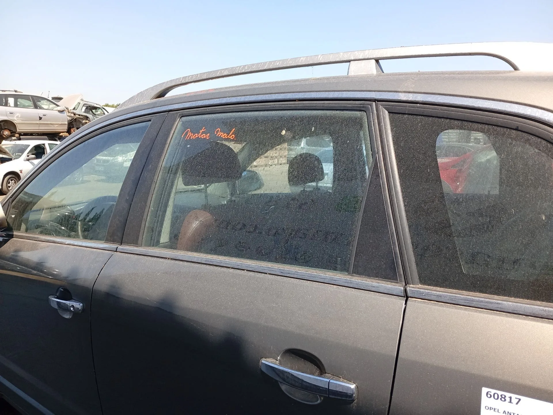 Luna Trasera Izquierda para Opel Antara A (L07)
