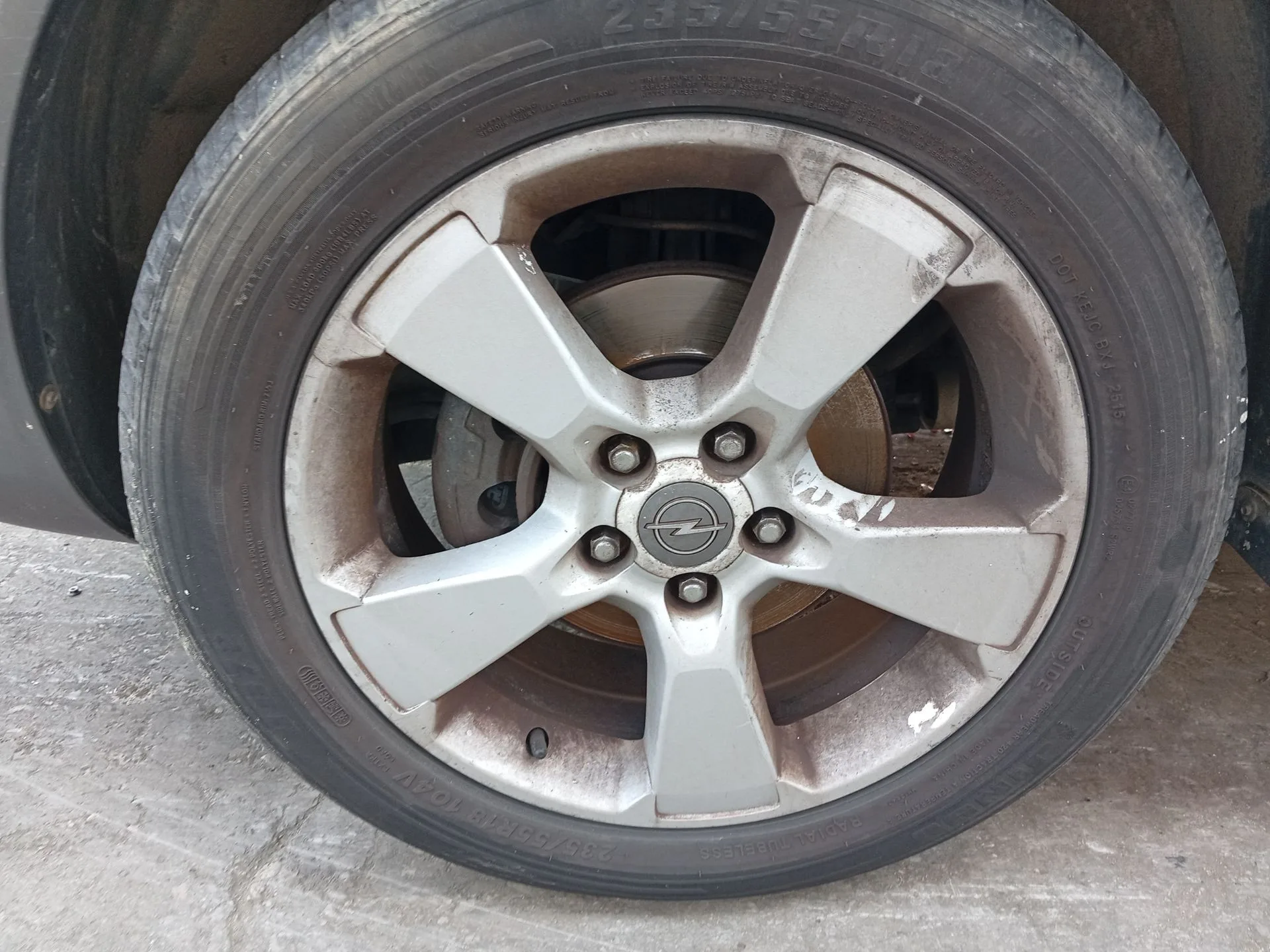Pinza Freno Delantera Izquierda para Opel Antara A (L07)