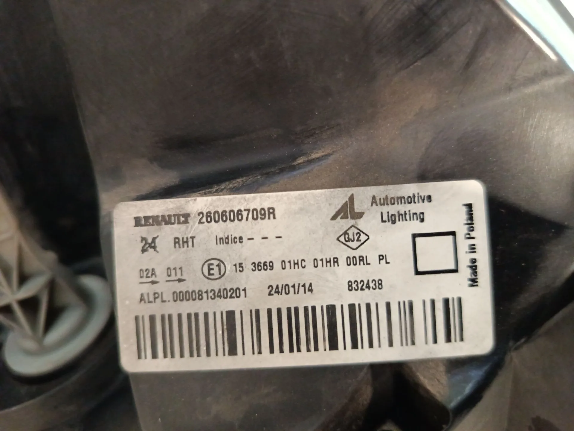 Faro Izquierdo para Dacia Duster (Hs_)