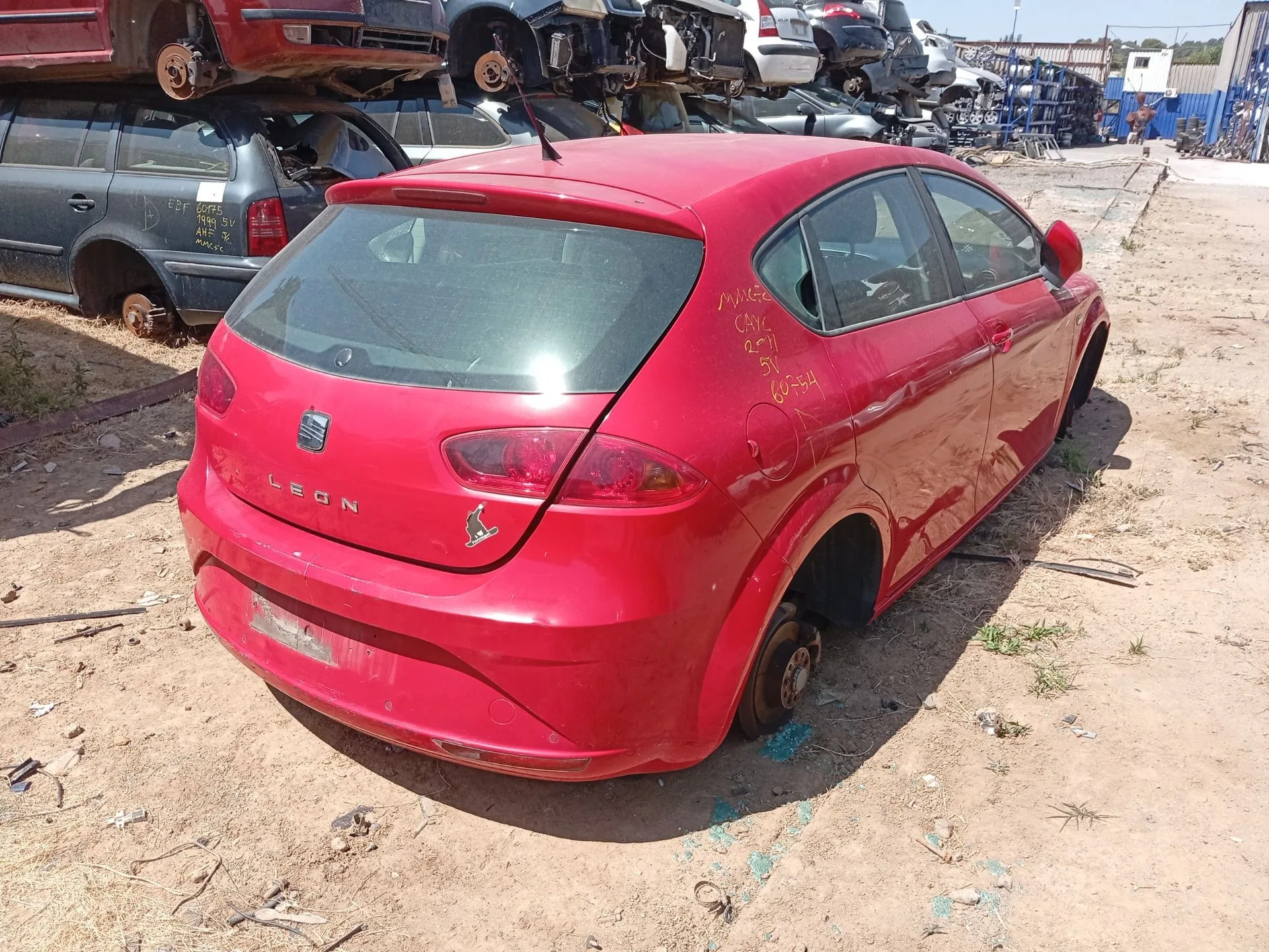 Amortiguador Trasero Derecho para Seat Leon (1P1)