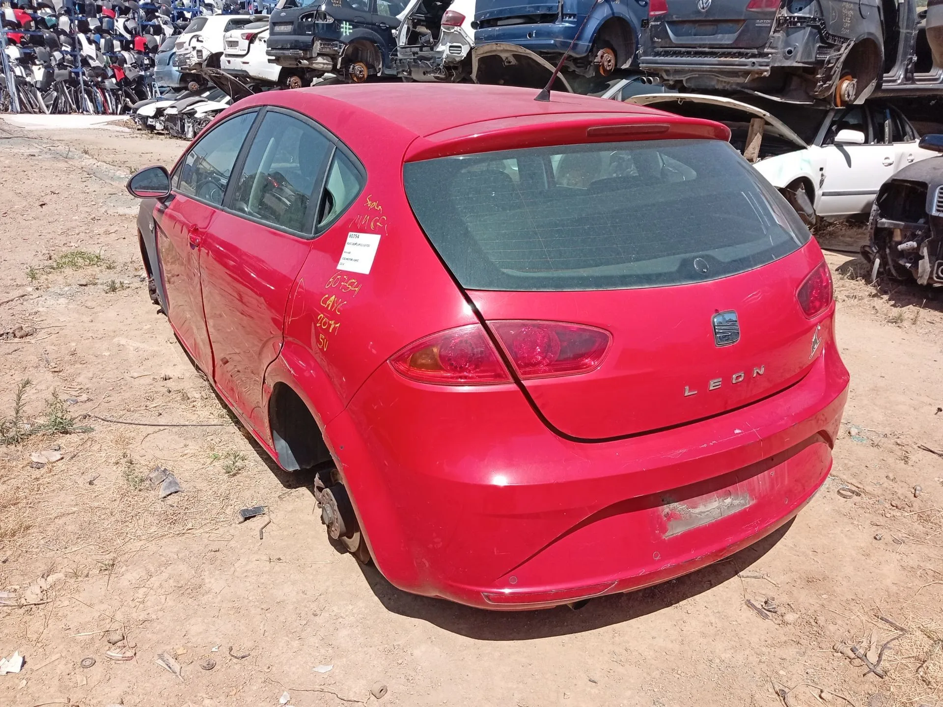 Amortiguador Trasero Izquierdo para Seat Leon (1P1)
