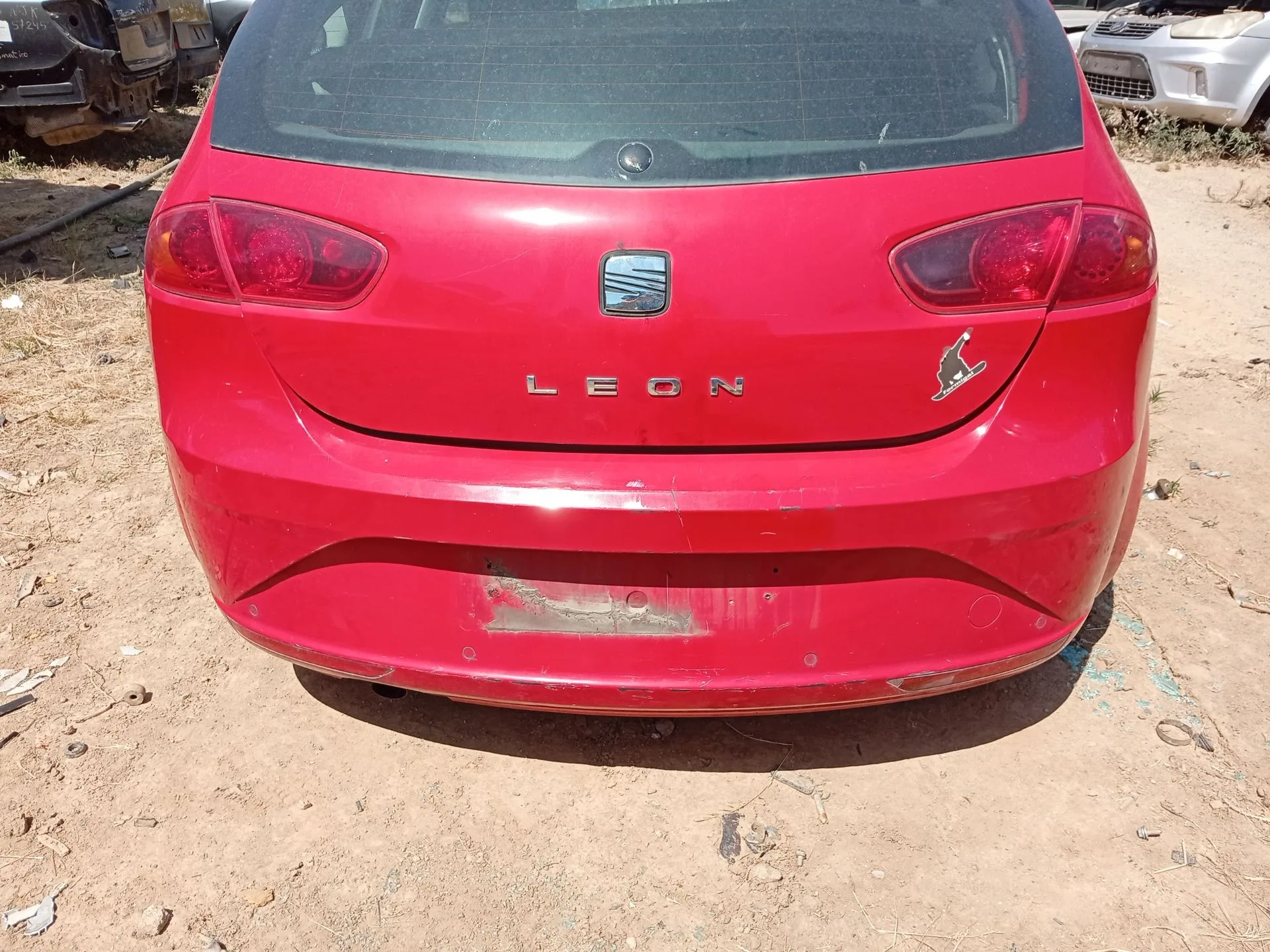 Paragolpes Trasero para Seat Leon (1P1)