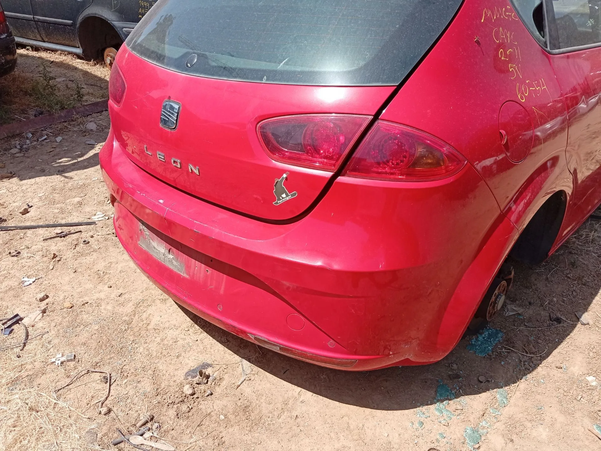 Paragolpes Trasero para Seat Leon (1P1)