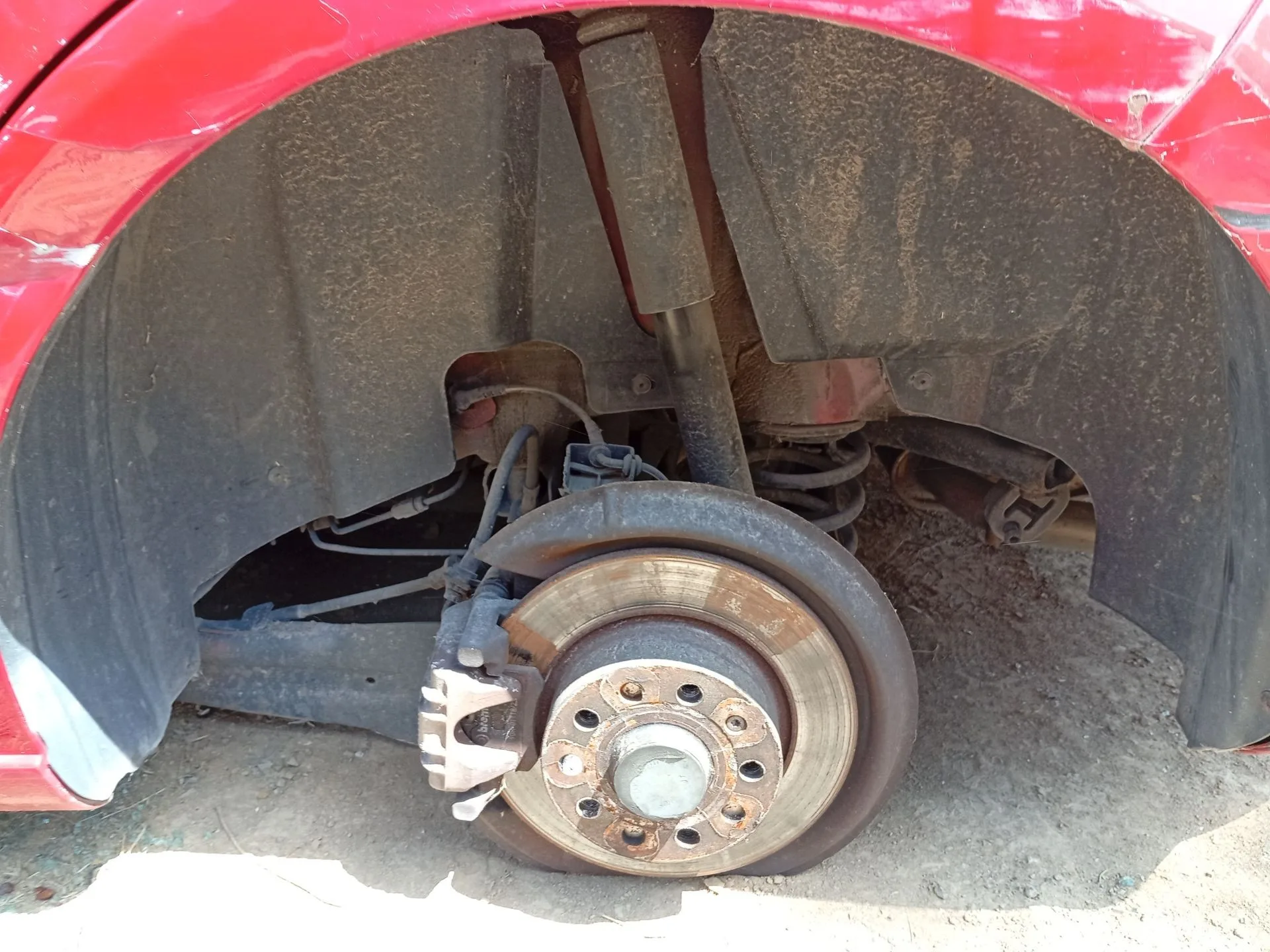 Paso De Rueda Trasero Izquierdo para Seat Leon (1P1)