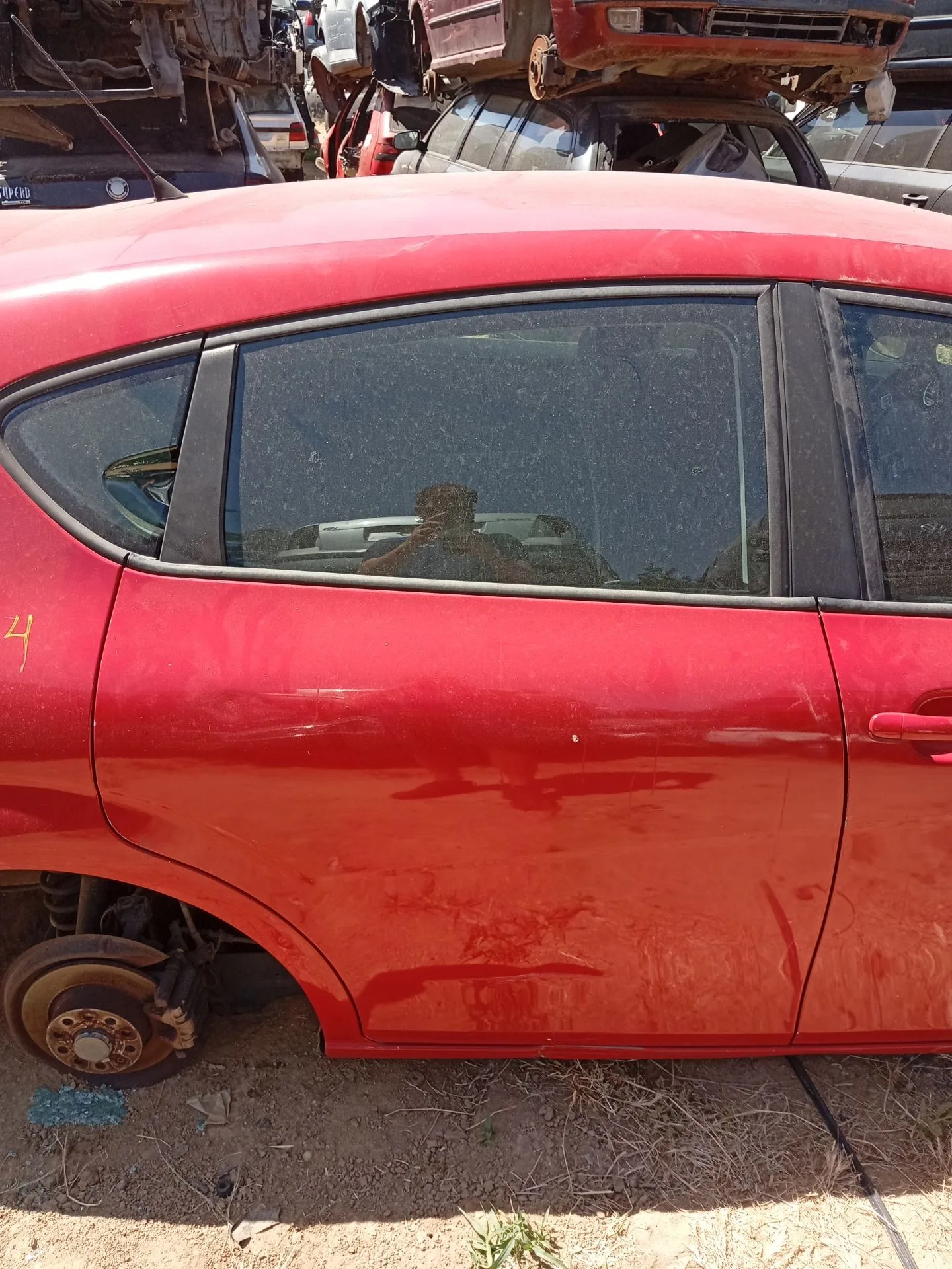Puerta Trasera Derecha para Seat Leon (1P1)