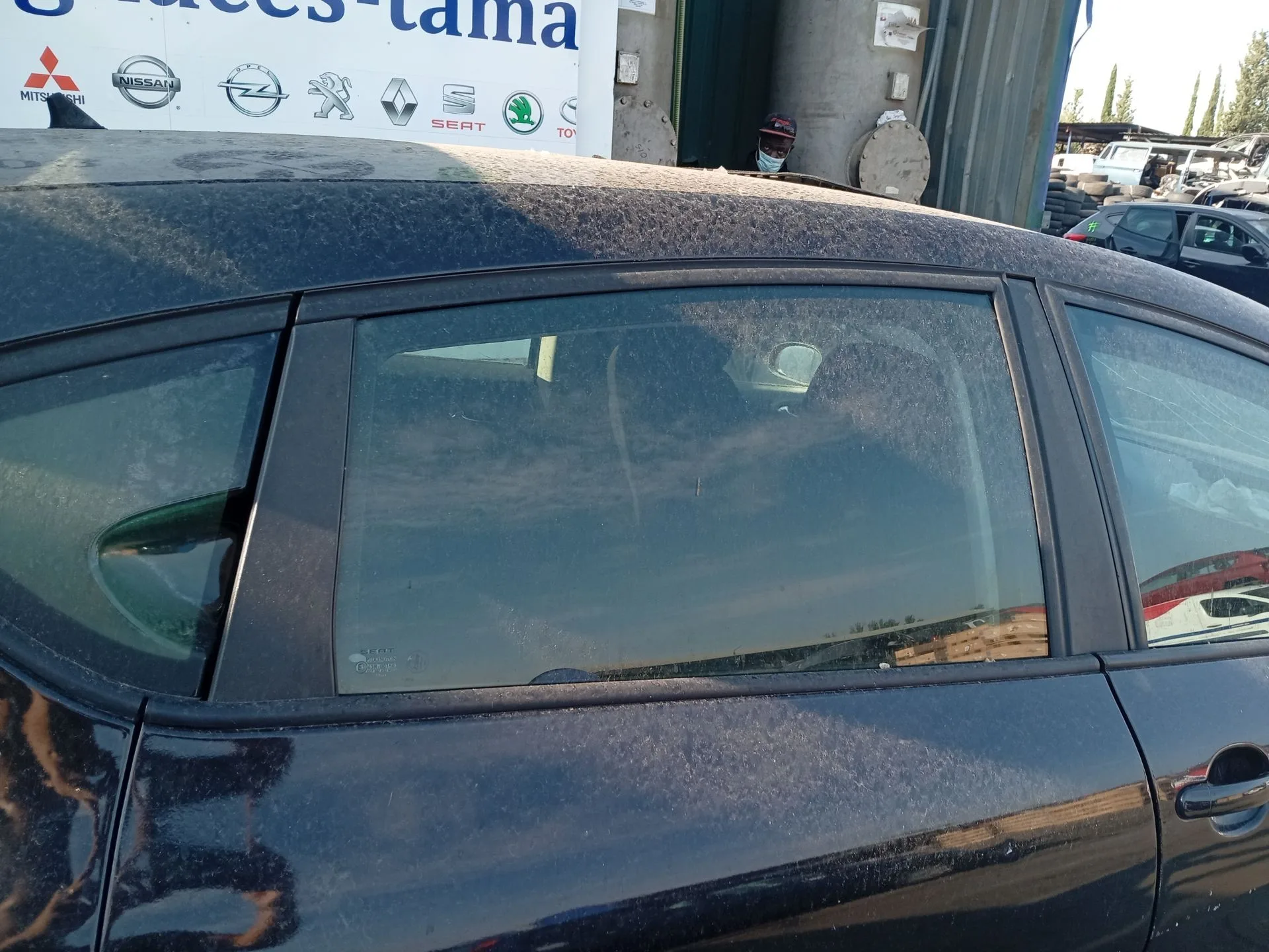 Luna Trasera Derecha para Seat Leon (1P1)