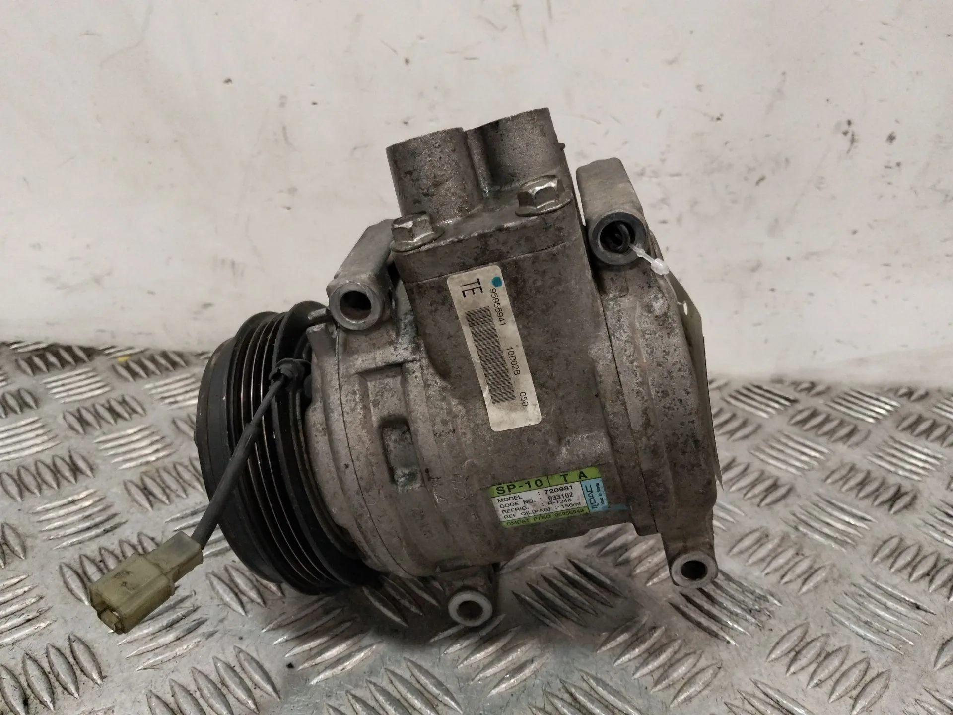 Compresor Aire Acondicionado para Chevrolet Aveo / Kalos Hatchback (T250, T255)
