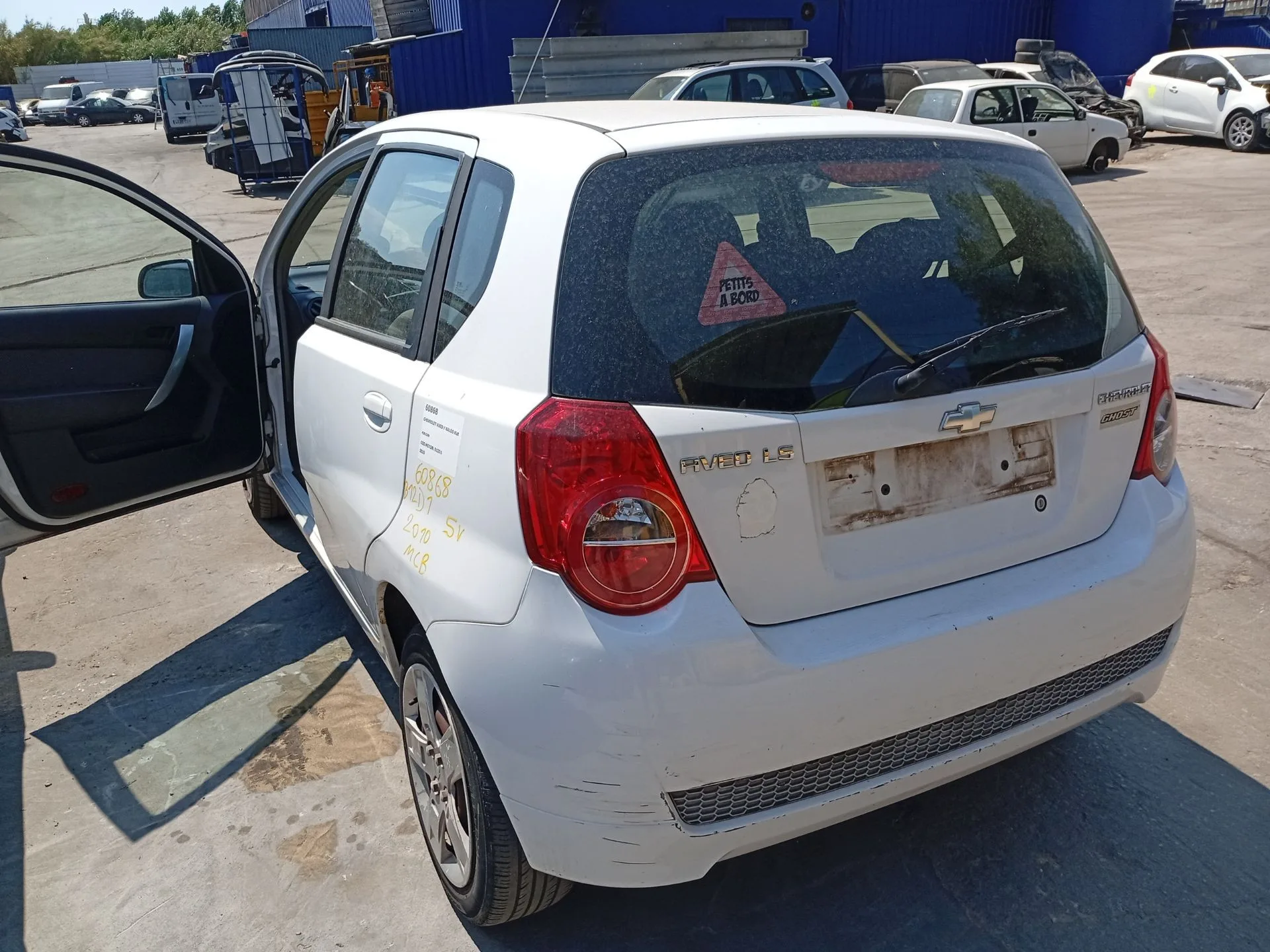 Amortiguador Trasero Izquierdo para Chevrolet Aveo / Kalos Hatchback (T250, T255)