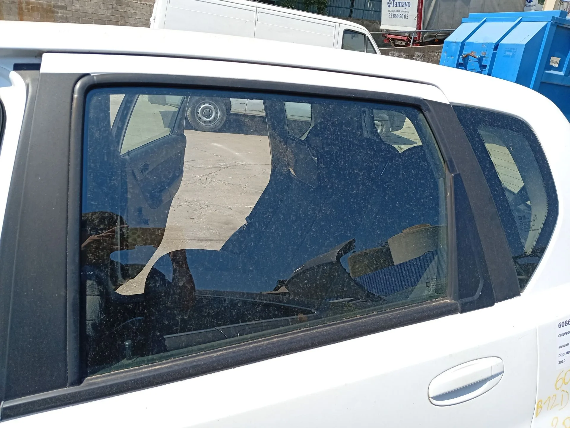 Luna Trasera Izquierda para Chevrolet Aveo / Kalos Hatchback (T250, T255)