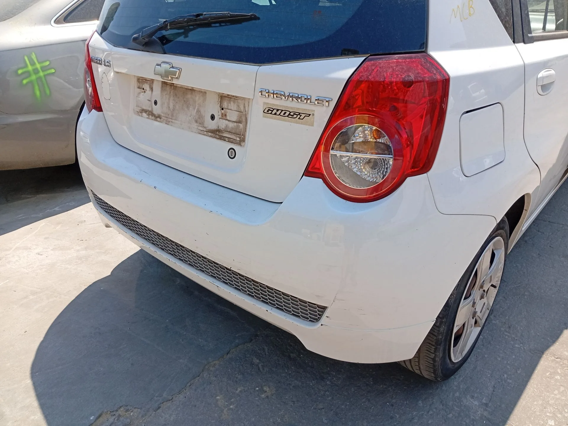 Paragolpes Trasero para Chevrolet Aveo / Kalos Hatchback (T250, T255)