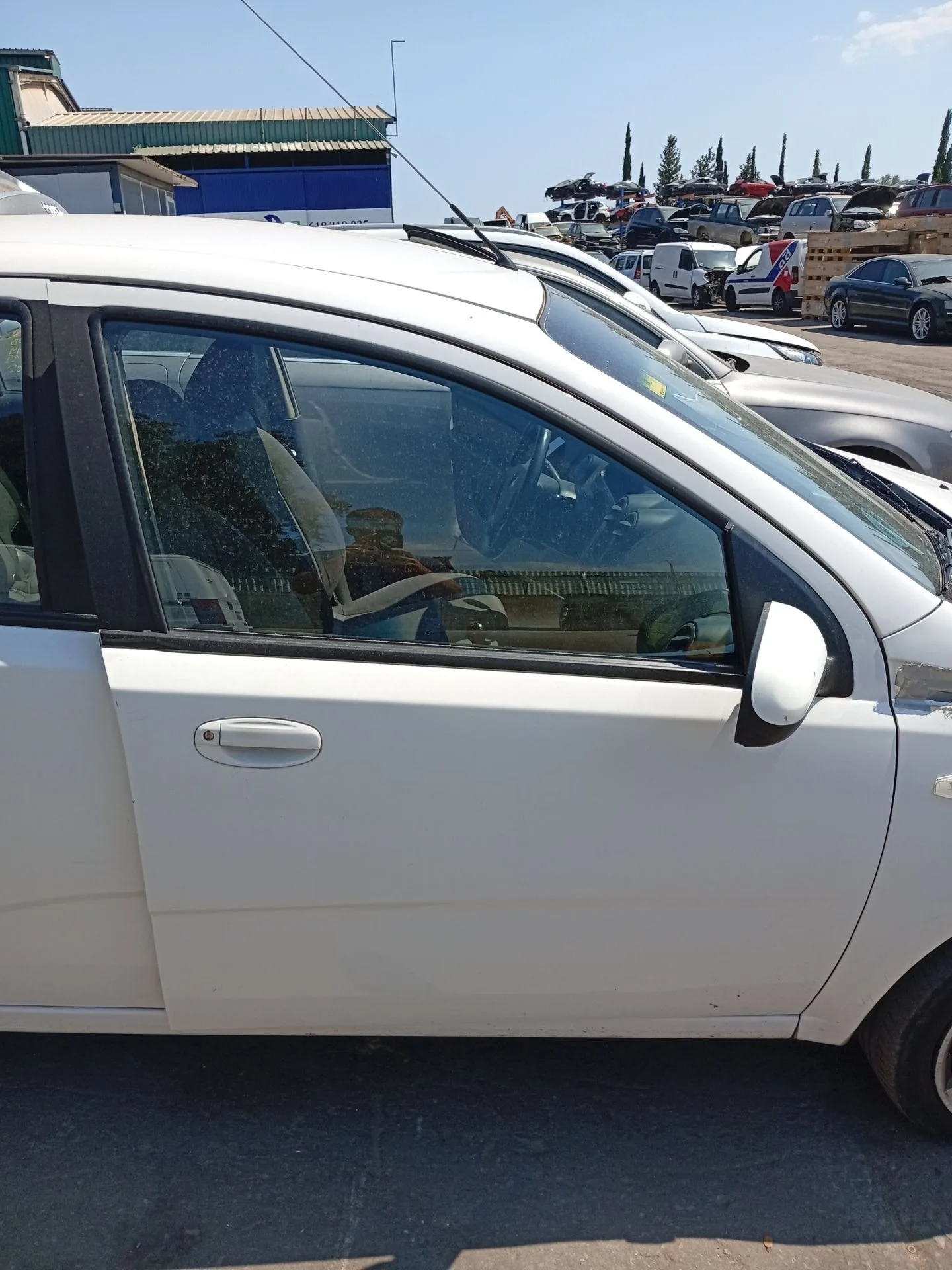 Puerta Delantera Derecha para Chevrolet Aveo / Kalos Hatchback (T250, T255)