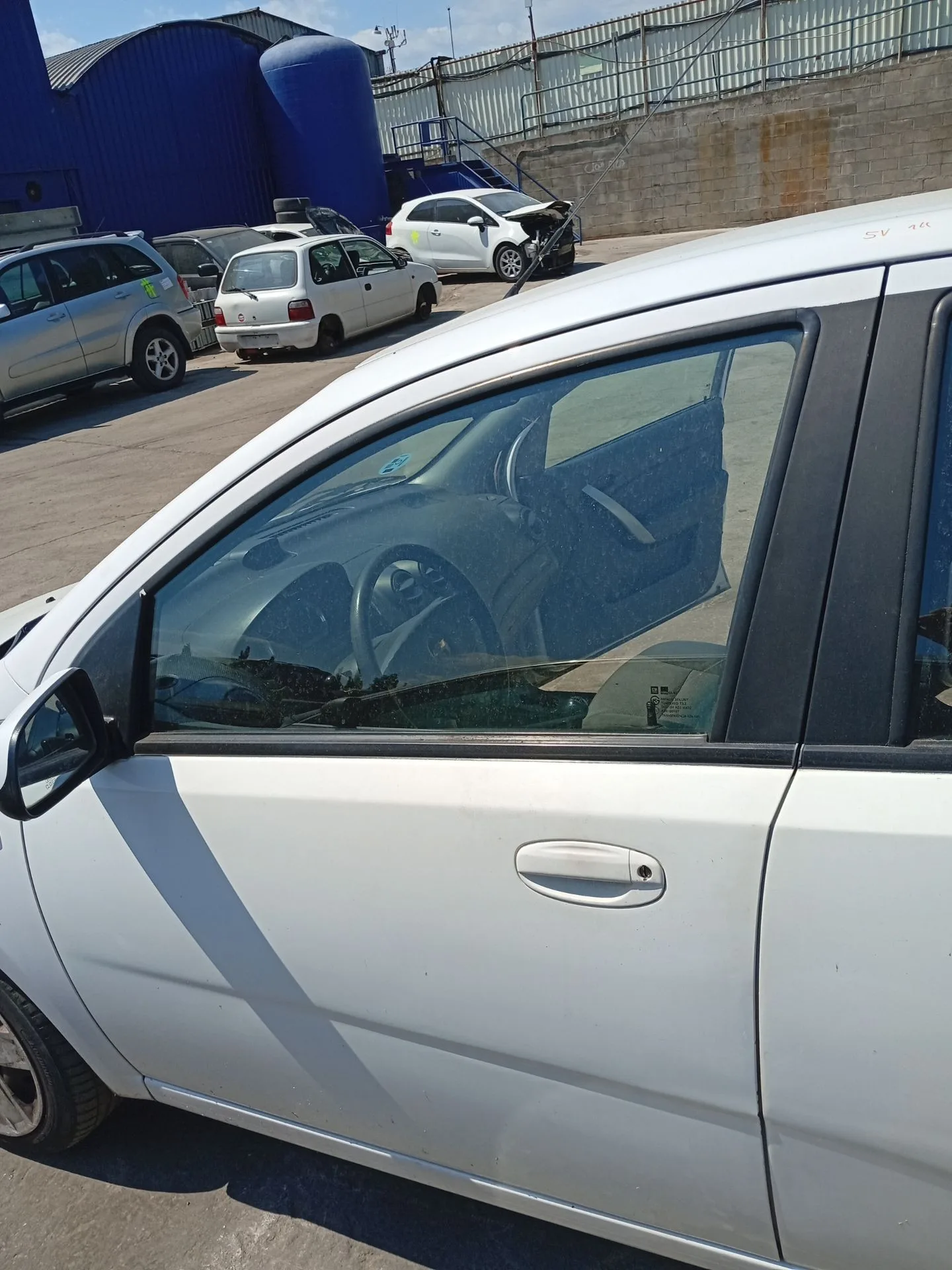 Puerta Delantera Izquierda para Chevrolet Aveo / Kalos Hatchback (T250, T255)