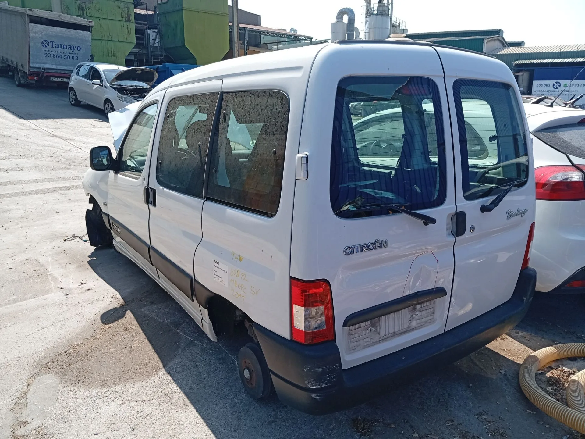 Barra Estabilizadora Trasera para Citroën Berlingo / Berlingo First Monospace (Mf_, Gjk_, Gfk_)
