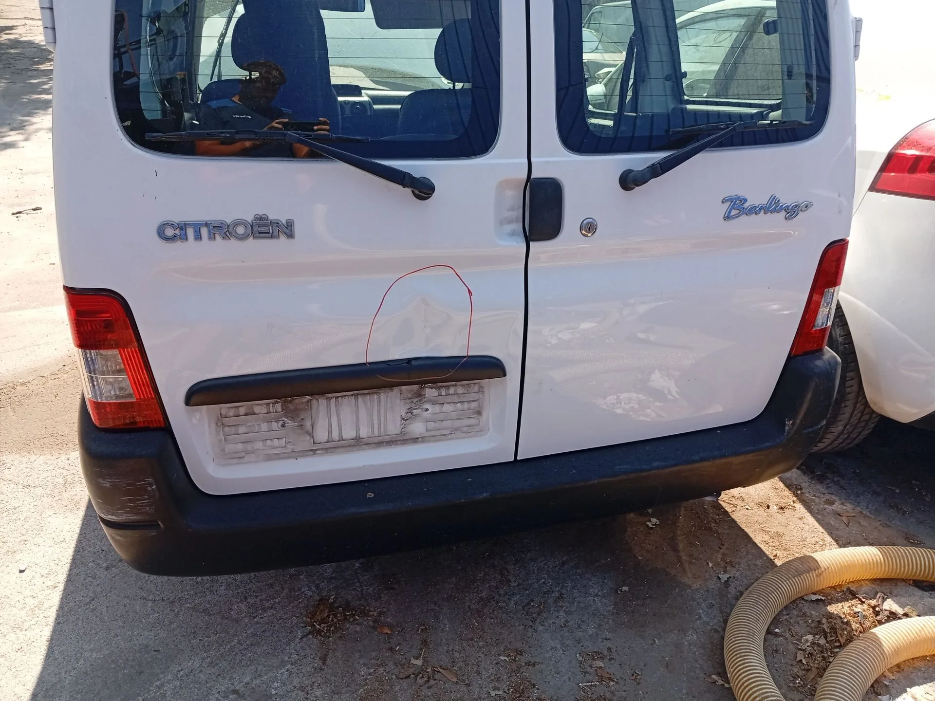 Refuerzo Paragolpes Trasero para Citroën Berlingo / Berlingo First Monospace (Mf_, Gjk_, Gfk_)