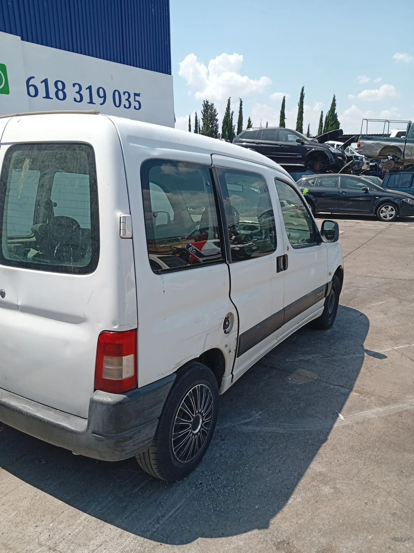 Barra Estabilizadora Trasera para Citroën Berlingo / Berlingo First Monospace (Mf_, Gjk_, Gfk_)