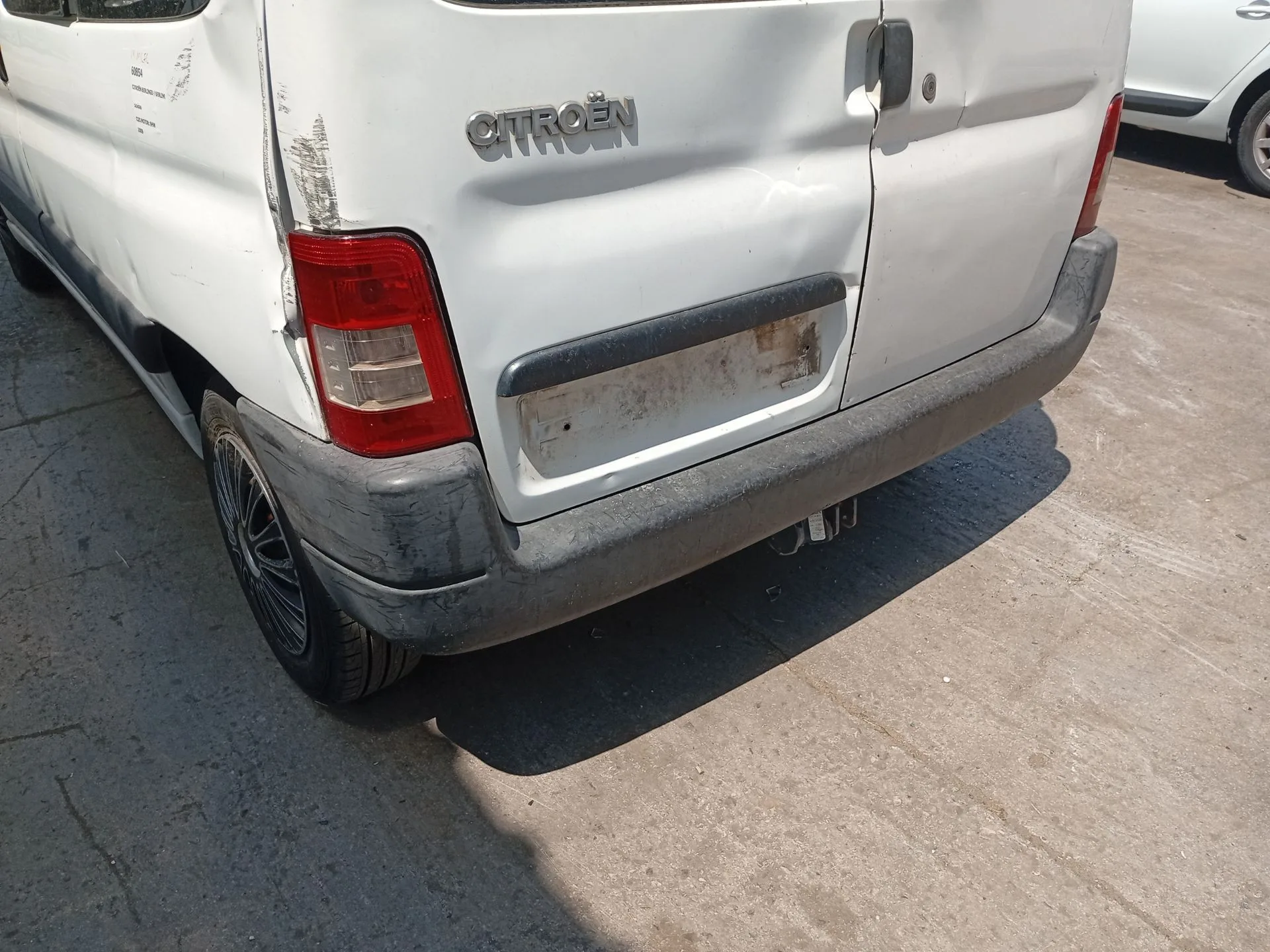 Paragolpes Trasero para Citroën Berlingo / Berlingo First Monospace (Mf_, Gjk_, Gfk_)
