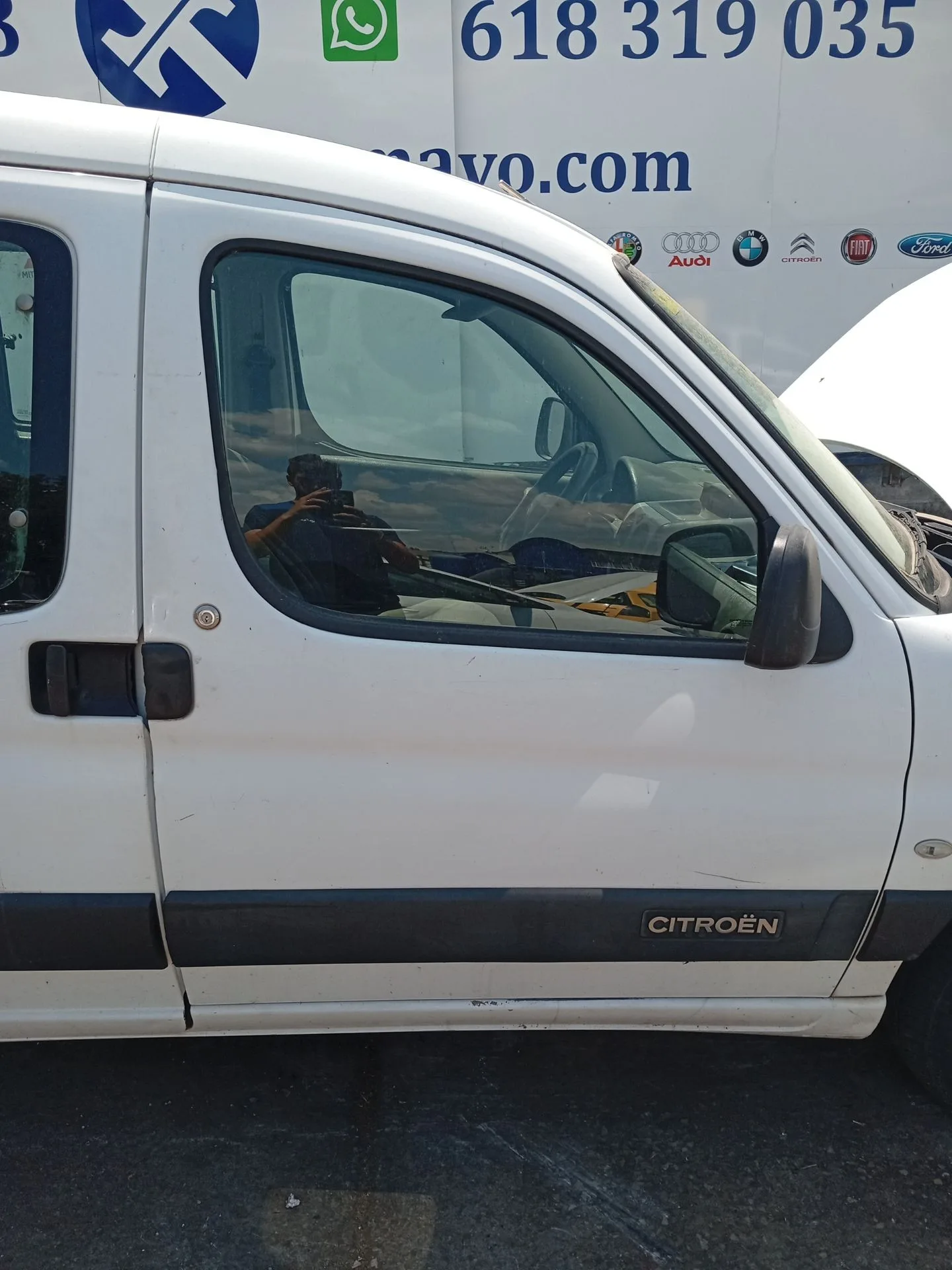 Puerta Delantera Derecha para Citroën Berlingo / Berlingo First Monospace (Mf_, Gjk_, Gfk_)