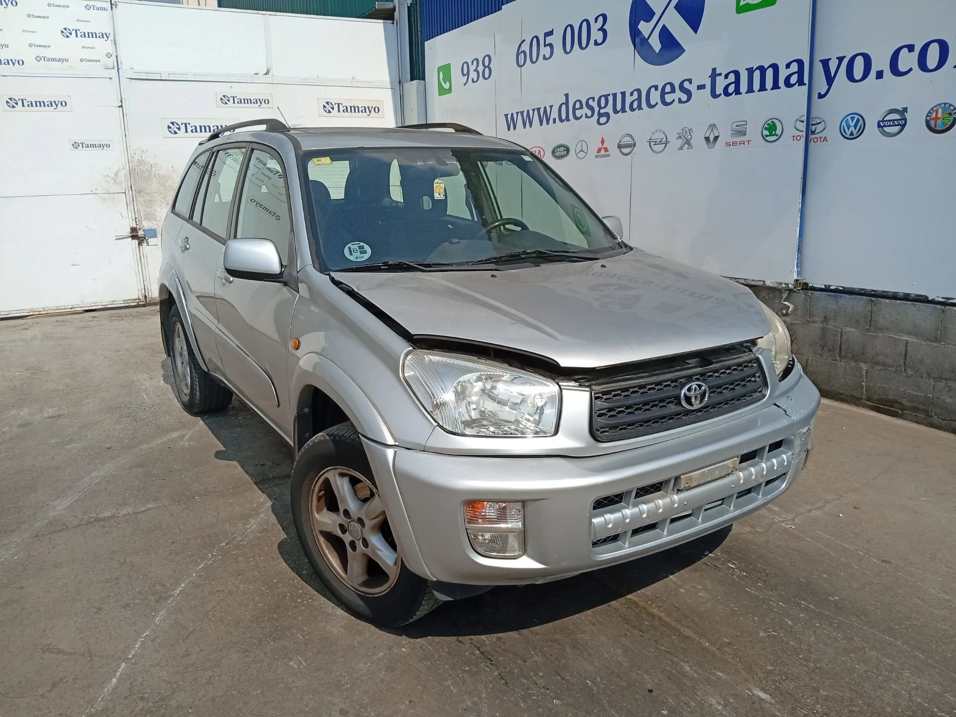 Amortiguador Delantero Derecho para Toyota Rav 4 Ii (_A2_)