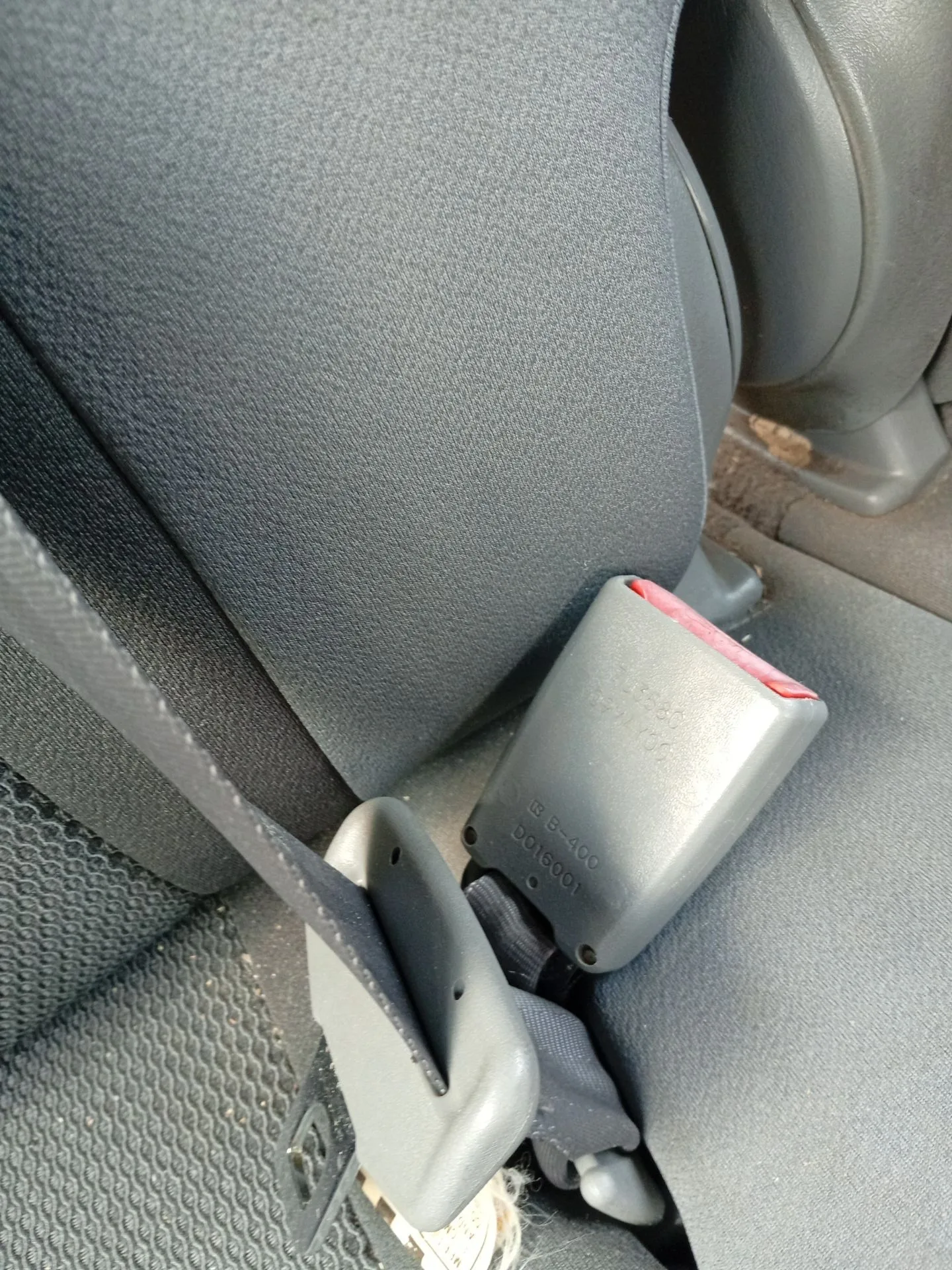 Enganche Cinturon Trasero Derecho para Toyota Rav 4 Ii (_A2_)