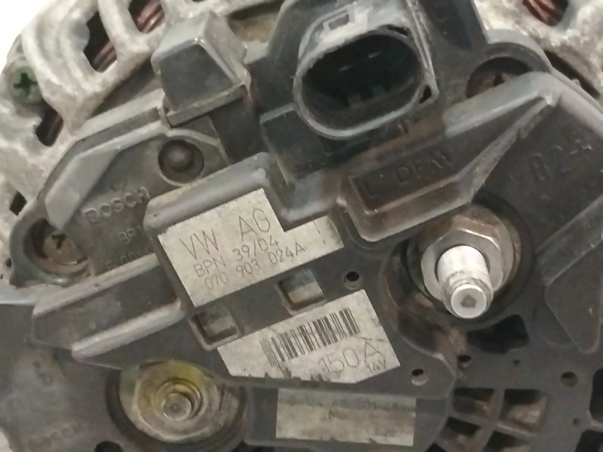 Alternador para Volkswagen Touareg (7La)