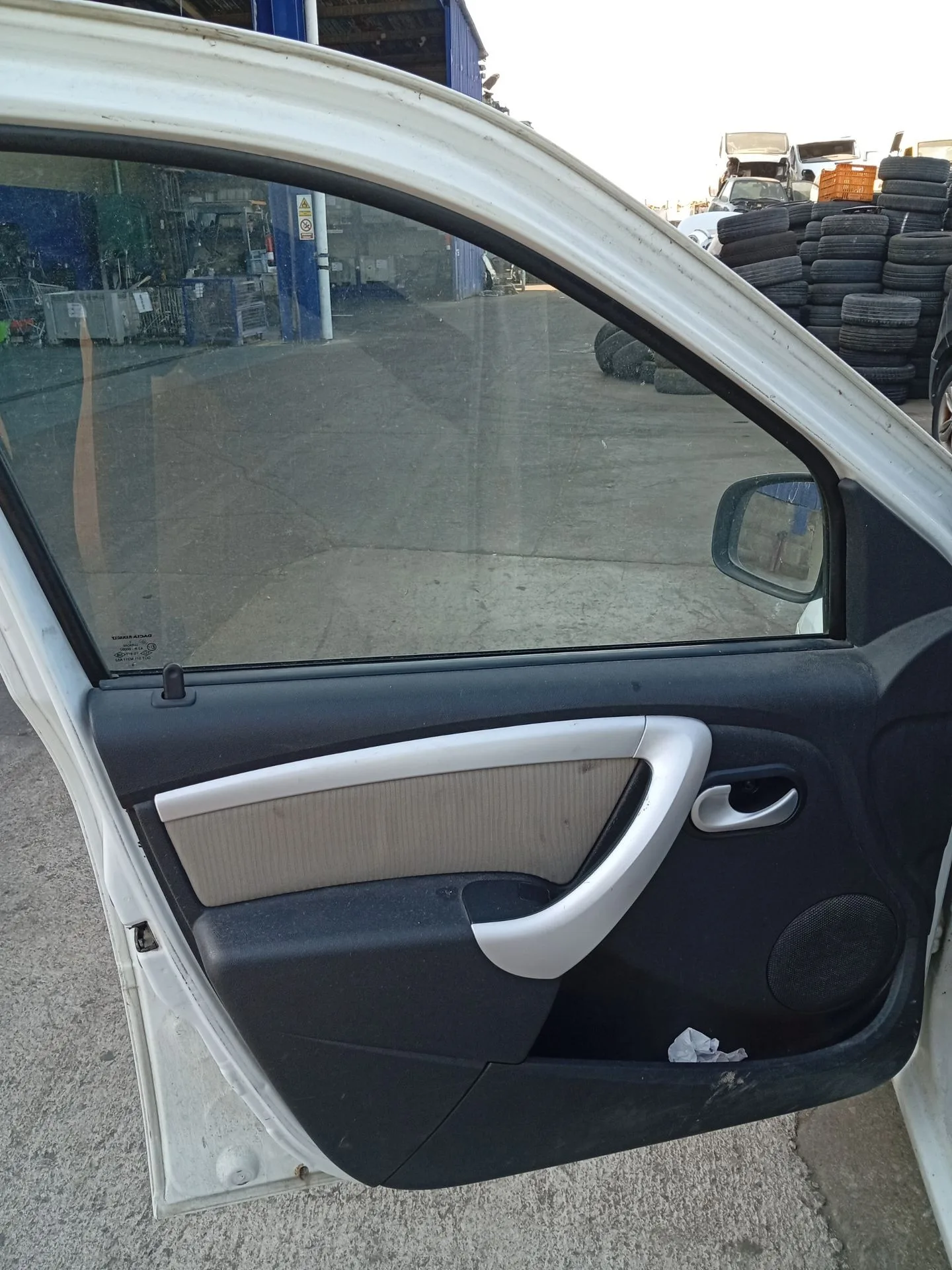 Elevalunas Delantero Izquierdo para Dacia Logan (Ls_)