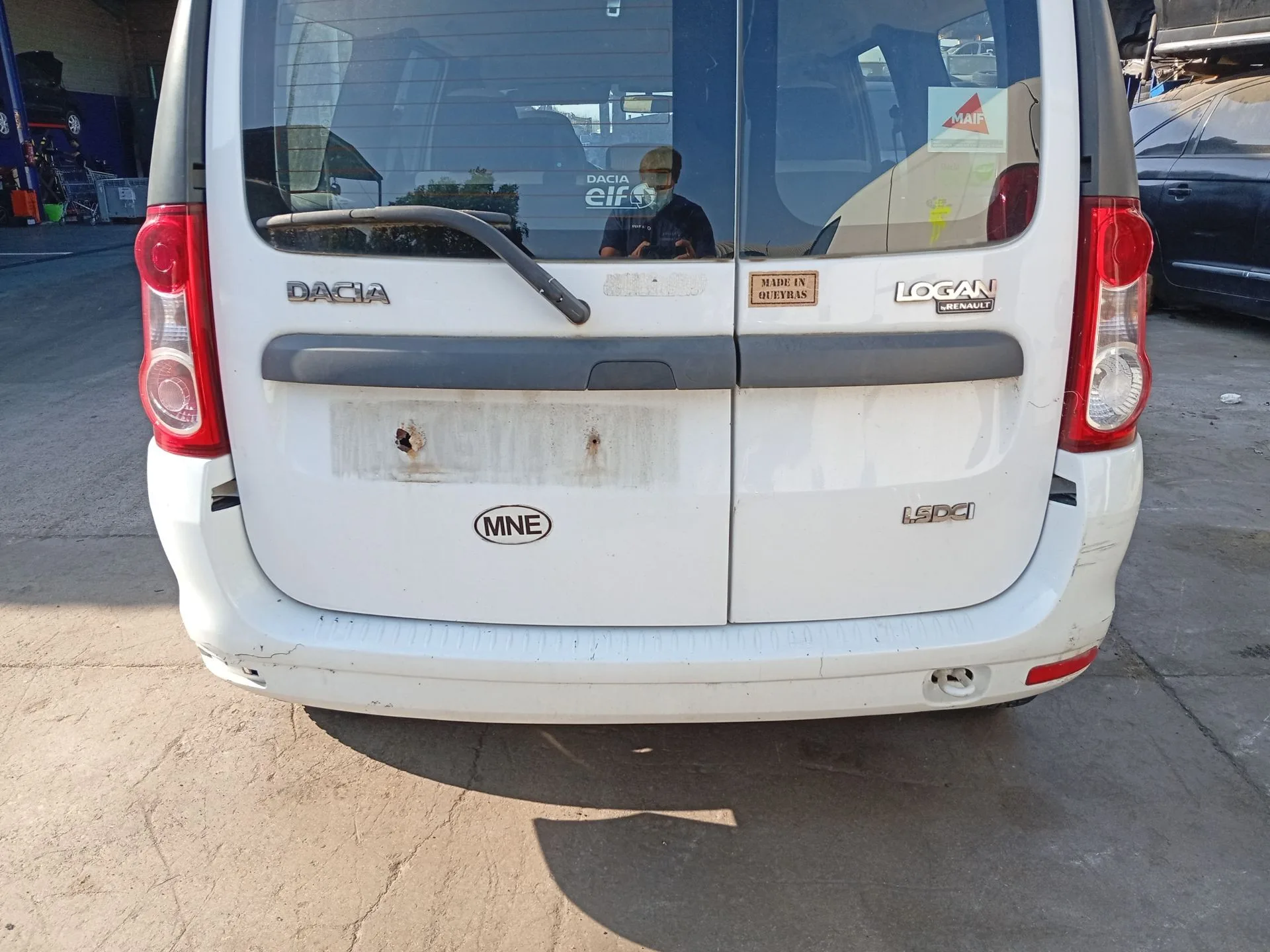 Paragolpes Trasero para Dacia Logan Mcv (Ks_)