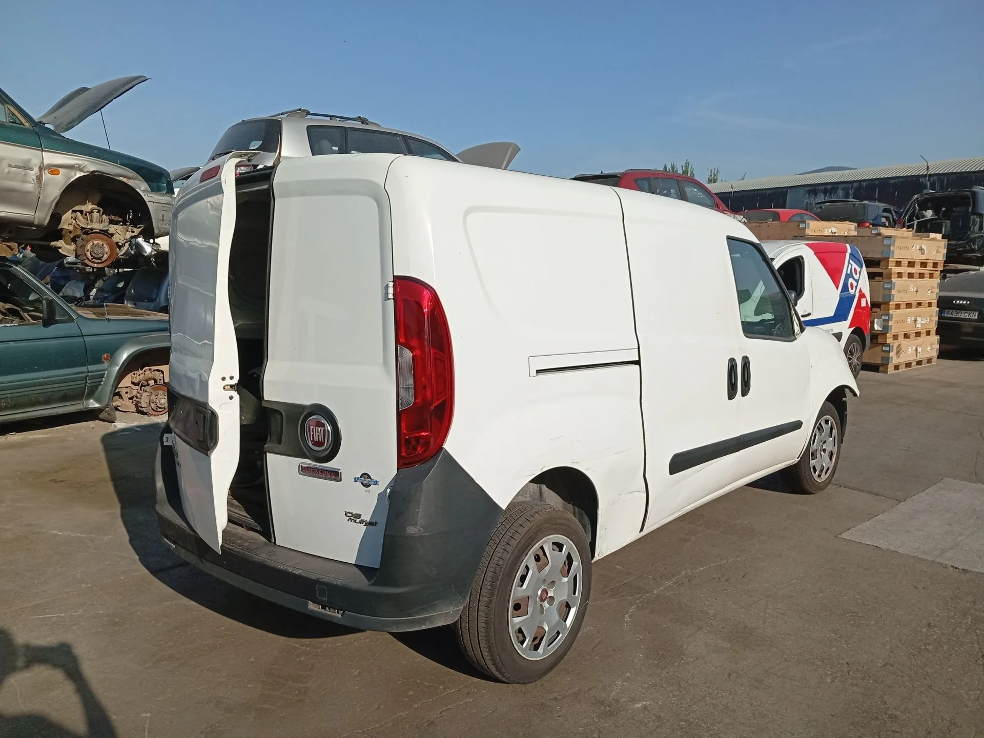 Barra Estabilizadora Trasera para Fiat Doblo Cargo (263_)