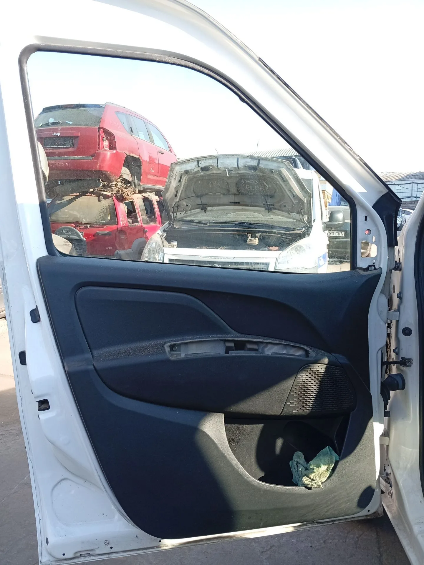 Elevalunas Delantero Izquierdo para Fiat Doblo Cargo (263_)