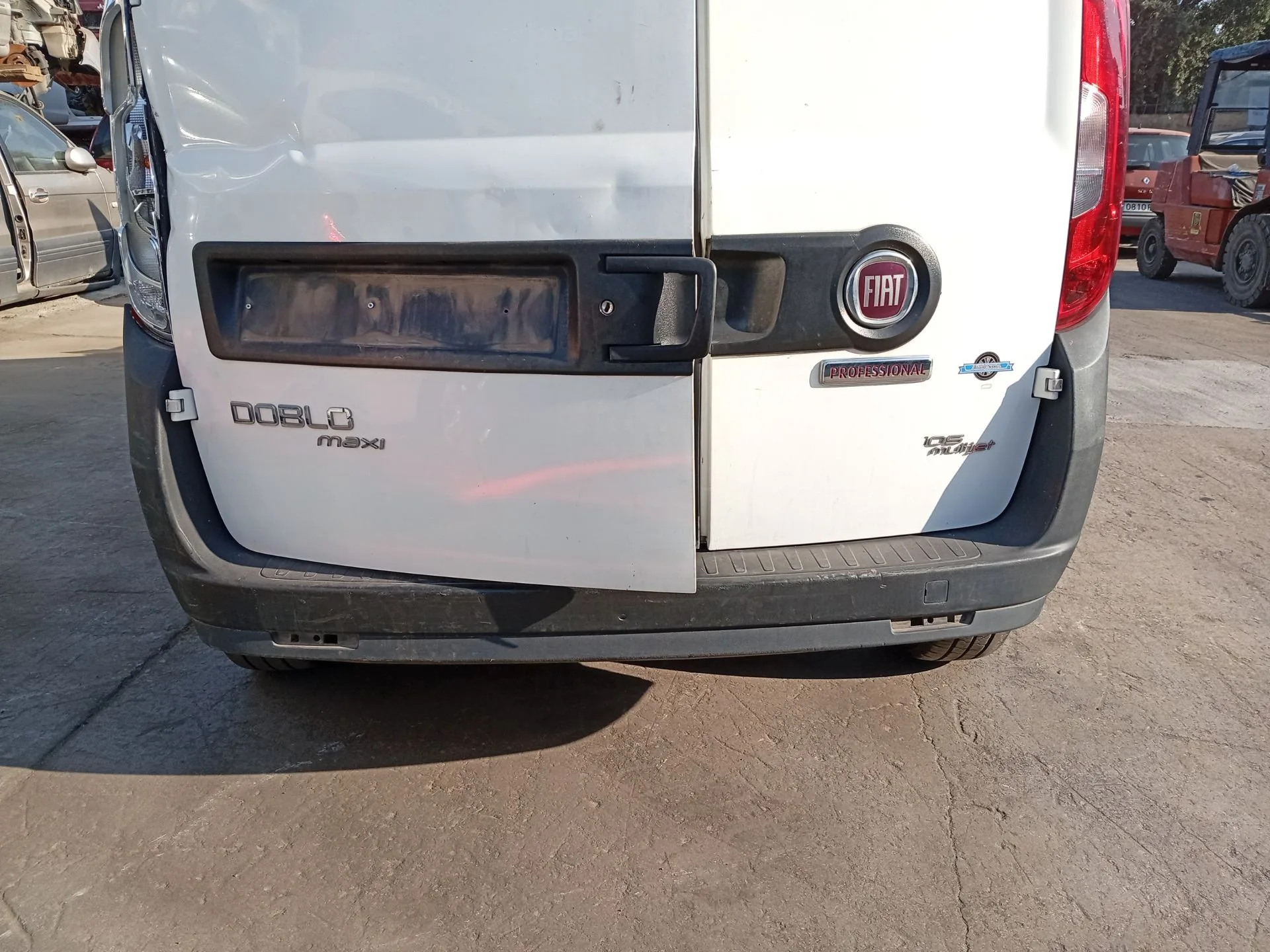Paragolpes Trasero para Fiat Doblo Cargo (263_)