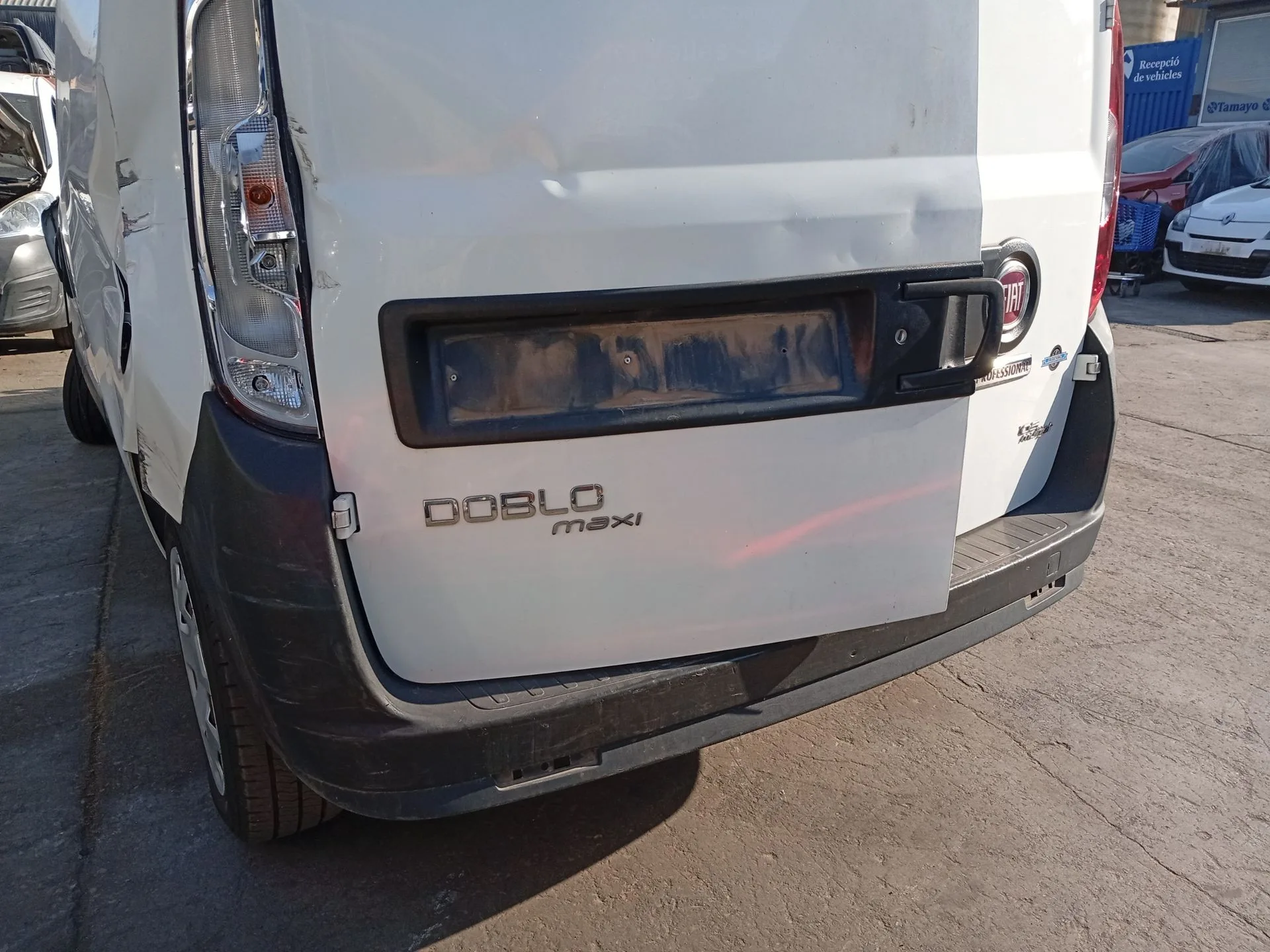 Paragolpes Trasero para Fiat Doblo Cargo (263_)