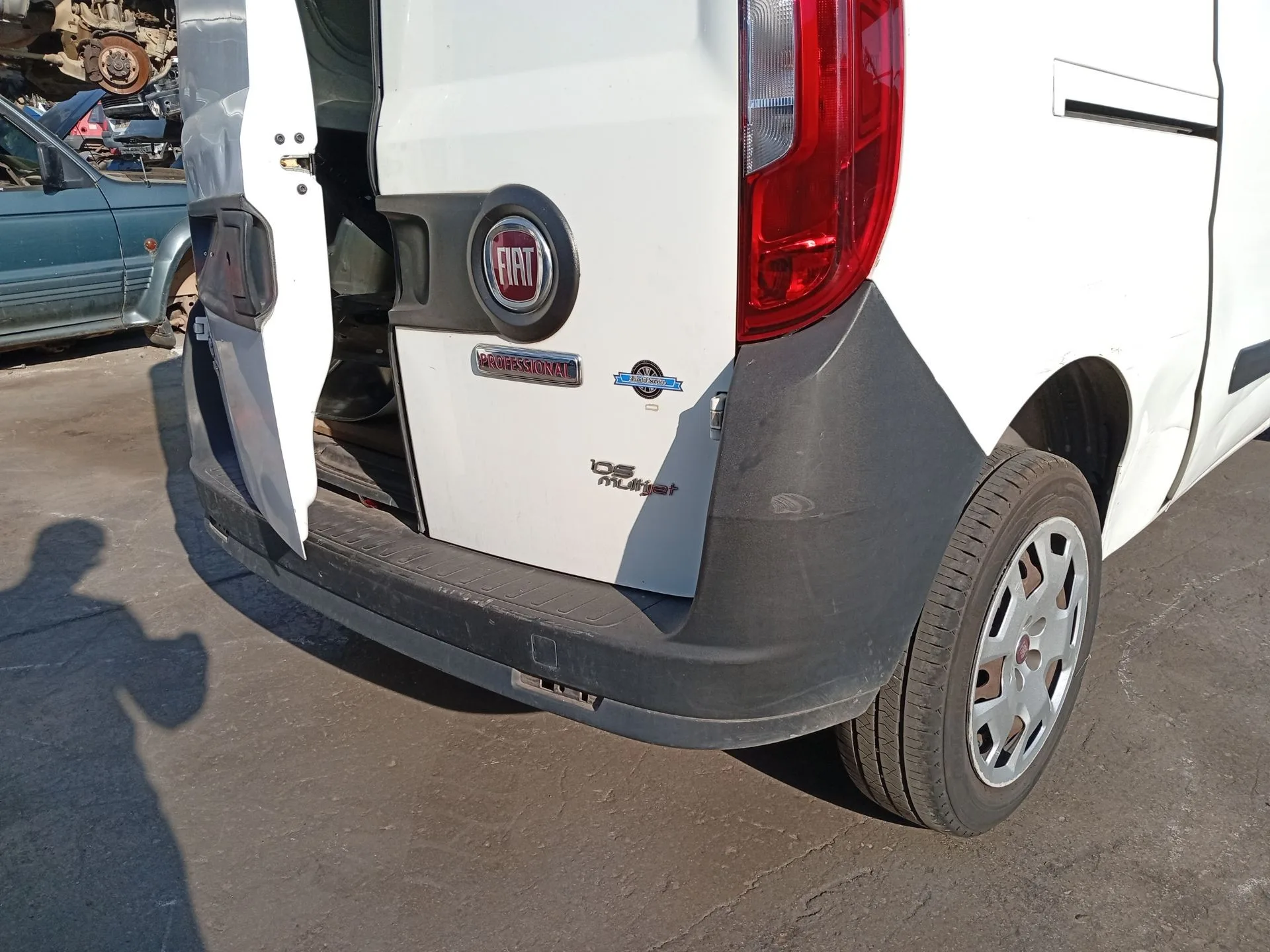 Paragolpes Trasero para Fiat Doblo Cargo (263_)
