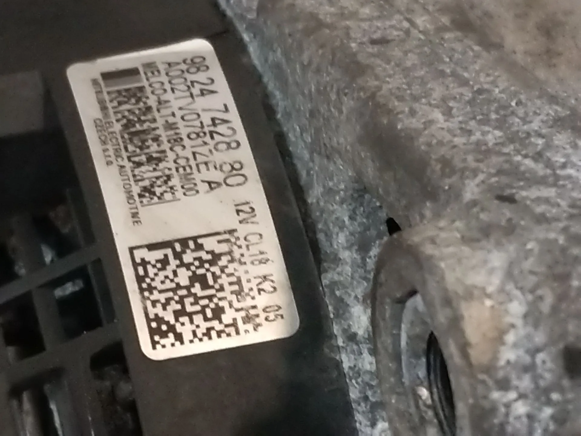 Alternador para Citroën Berlingo Furgoneta/Monovolumen (K9)