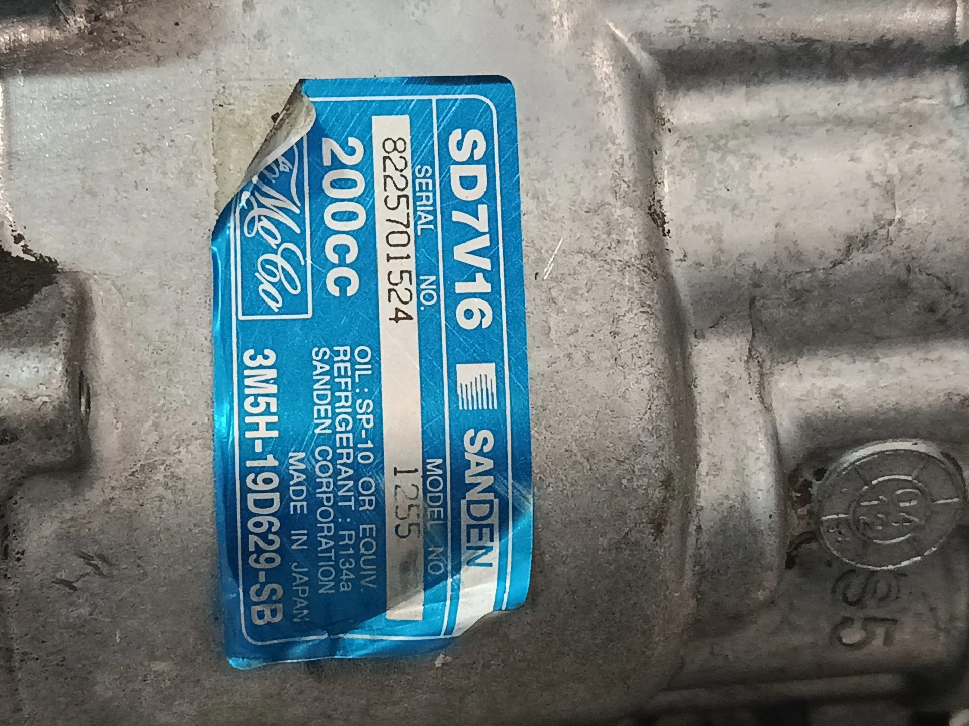 Compresor Aire Acondicionado para Volvo V50 (545)