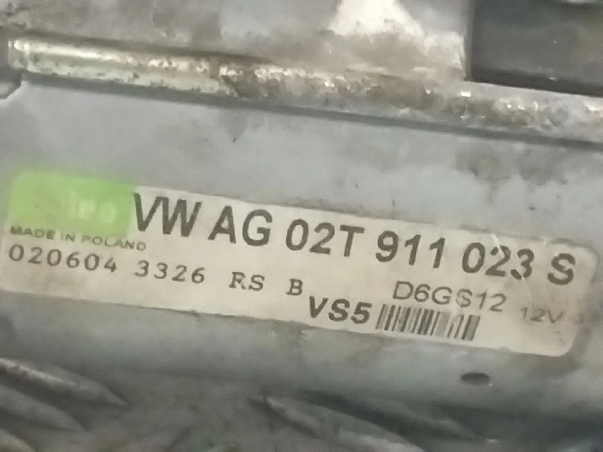 Motor Arranque para Volkswagen Golf V (1K1)