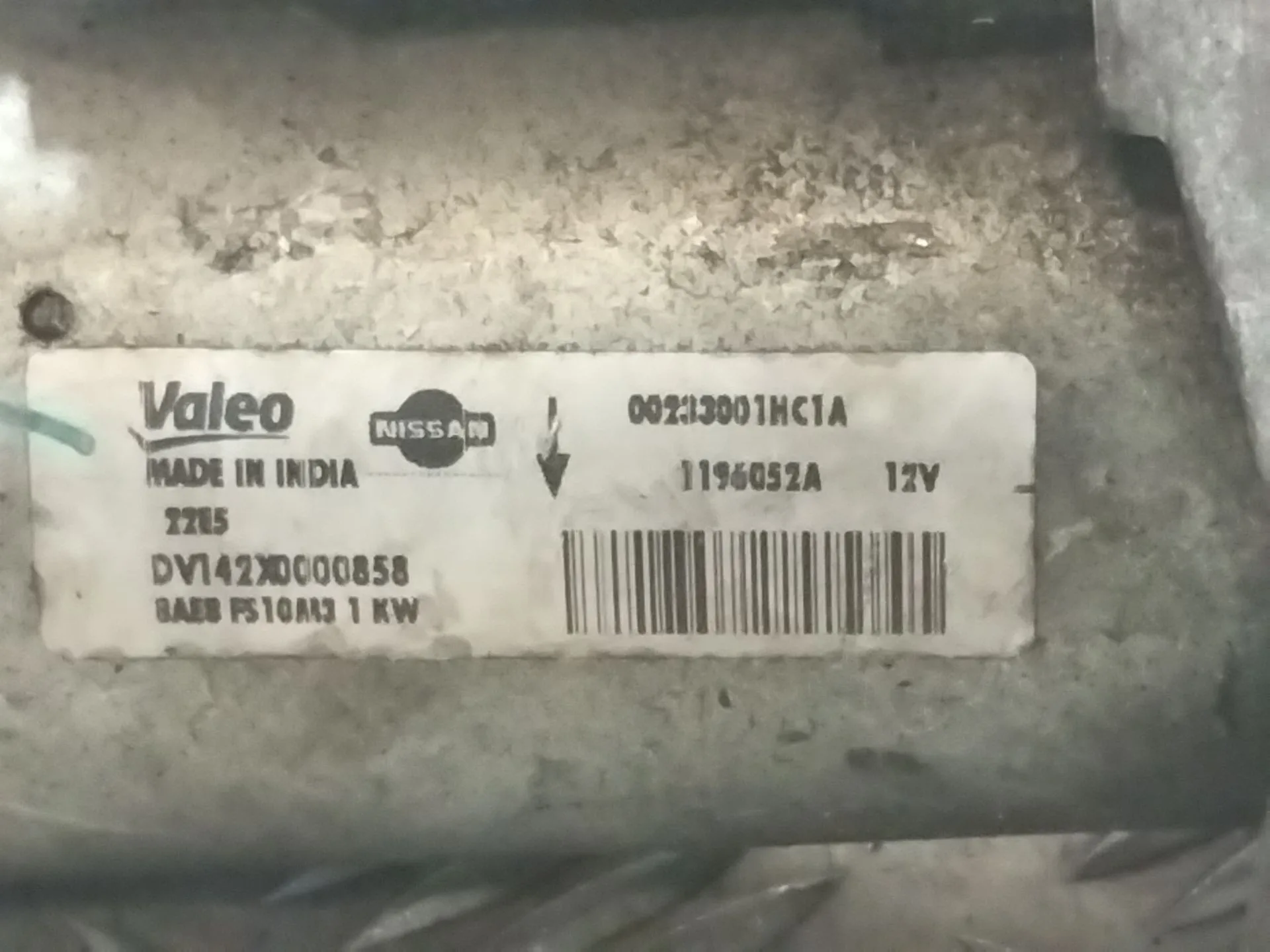 Motor Arranque para Nissan Micra Iv (K13K, K13Kk)