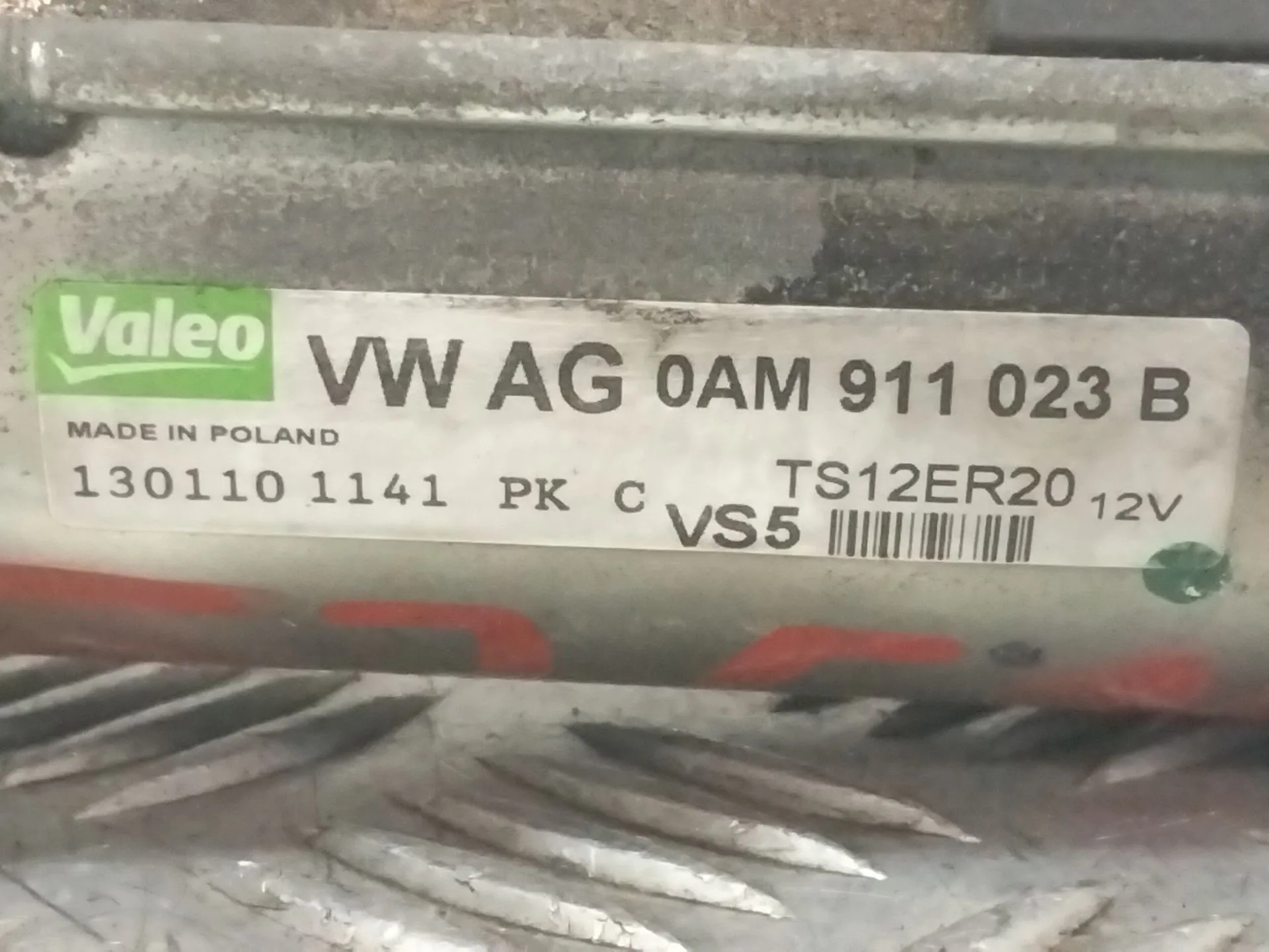 Motor Arranque para Volkswagen Golf Vi (5K1)