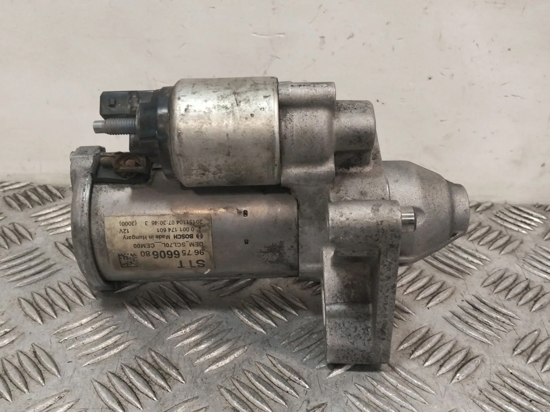 Motor Arranque para Peugeot 207 Cc (Wd_)