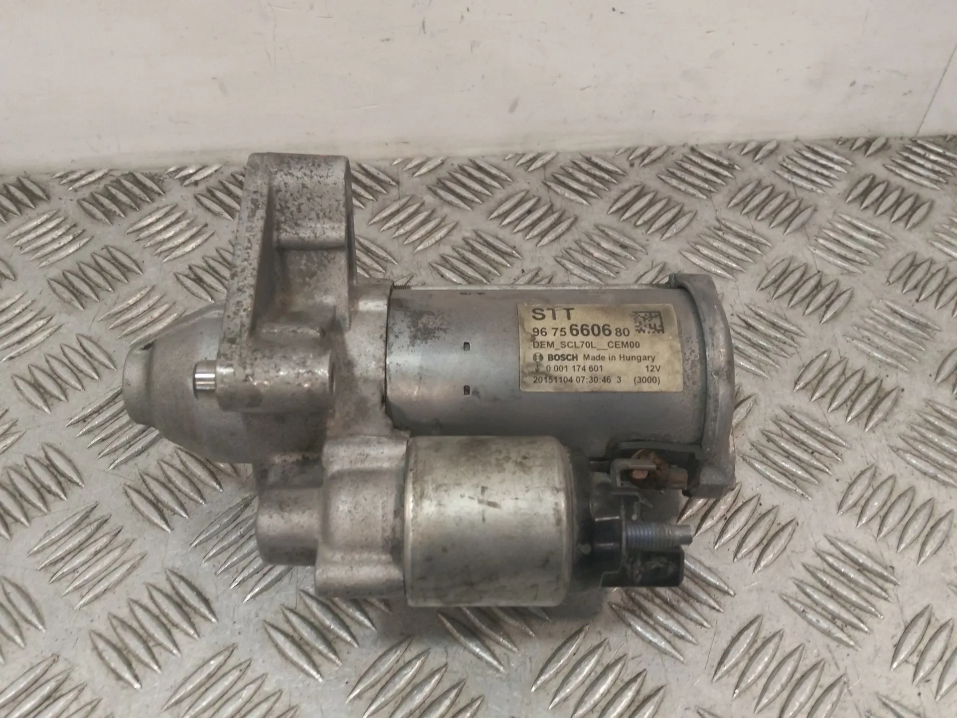 Motor Arranque para Peugeot 207 Cc (Wd_)