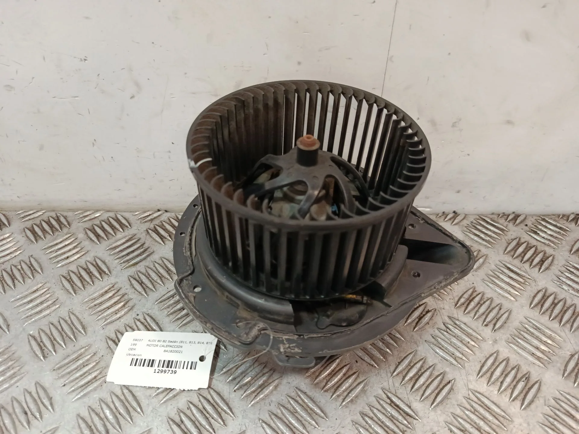 Motor Calefaccion para Audi 80 B2 Sedan (811, 813, 814, 819, 853)