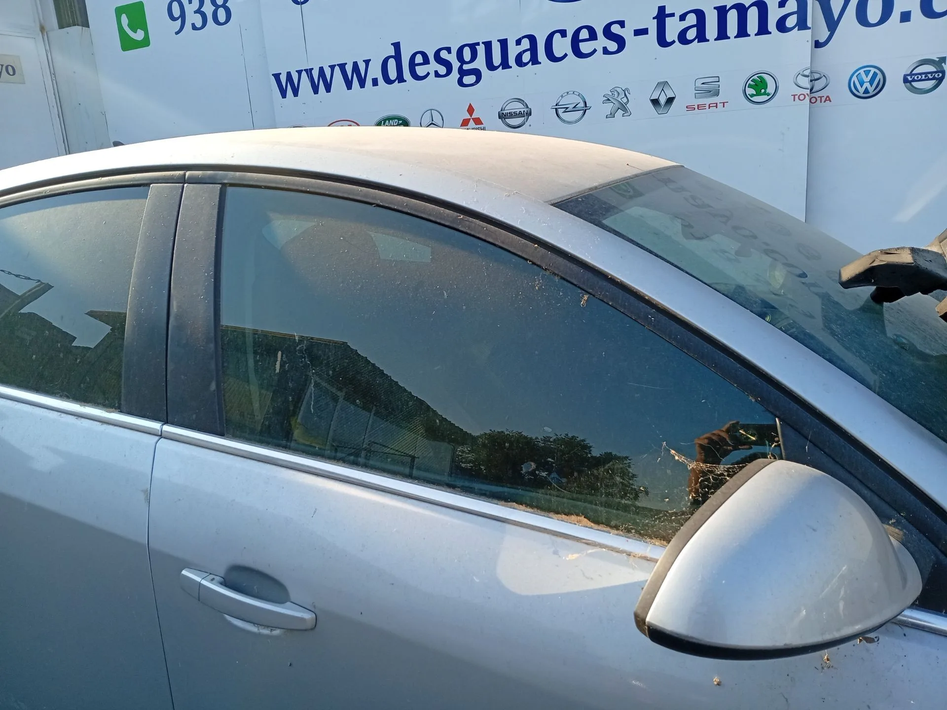 Luna Delantera Derecha para Opel Insignia A (G09)