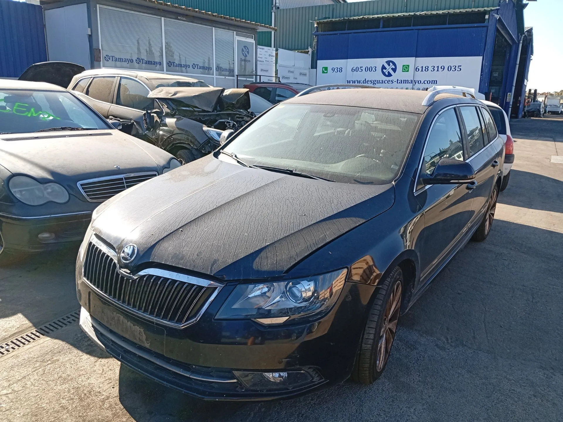 Barra Estabilizadora Delantera para Skoda Superb Ii Station Wagon (3T5)