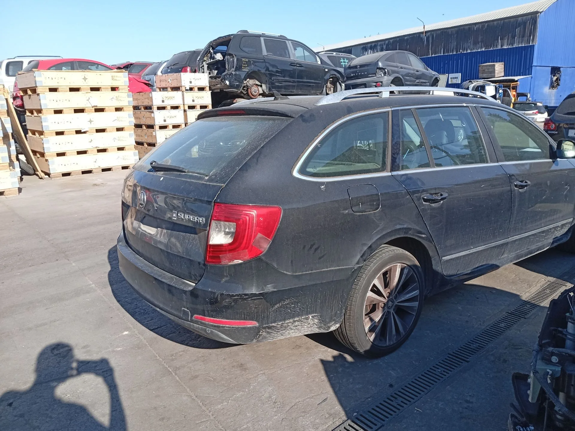 Barra Estabilizadora Trasera para Skoda Superb Ii Station Wagon (3T5)