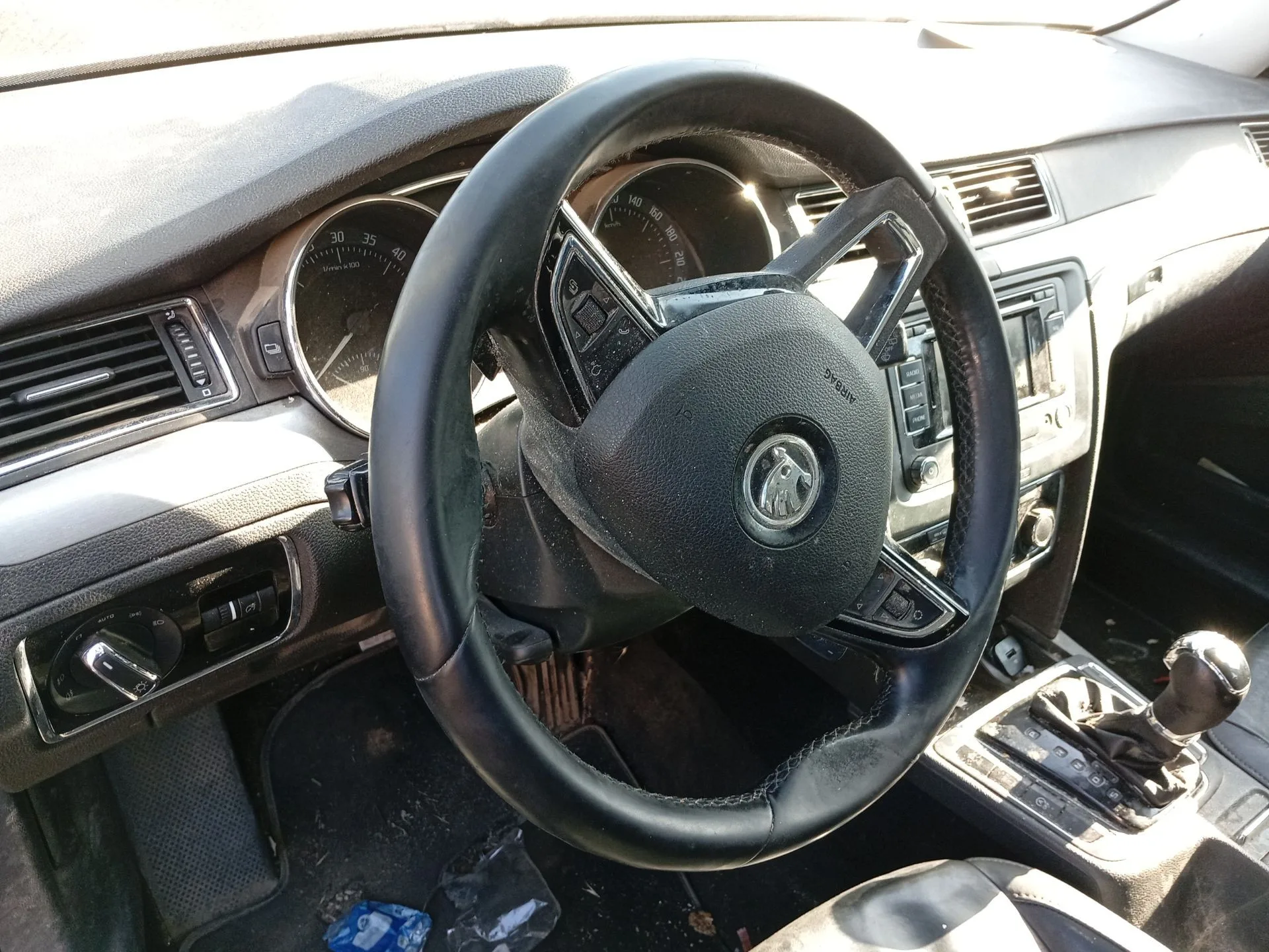 Columna Direccion para Skoda Superb Ii Station Wagon (3T5)