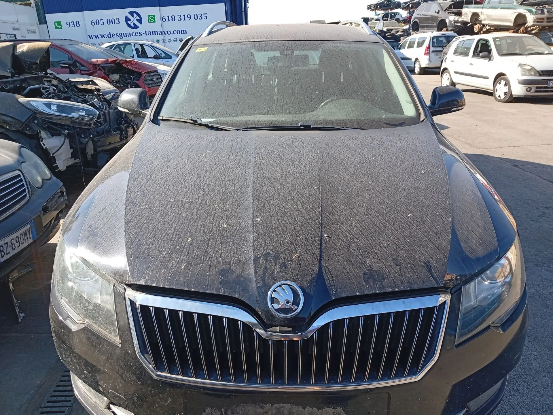 Motor Limpia Delantero para Skoda Superb Ii Station Wagon (3T5)