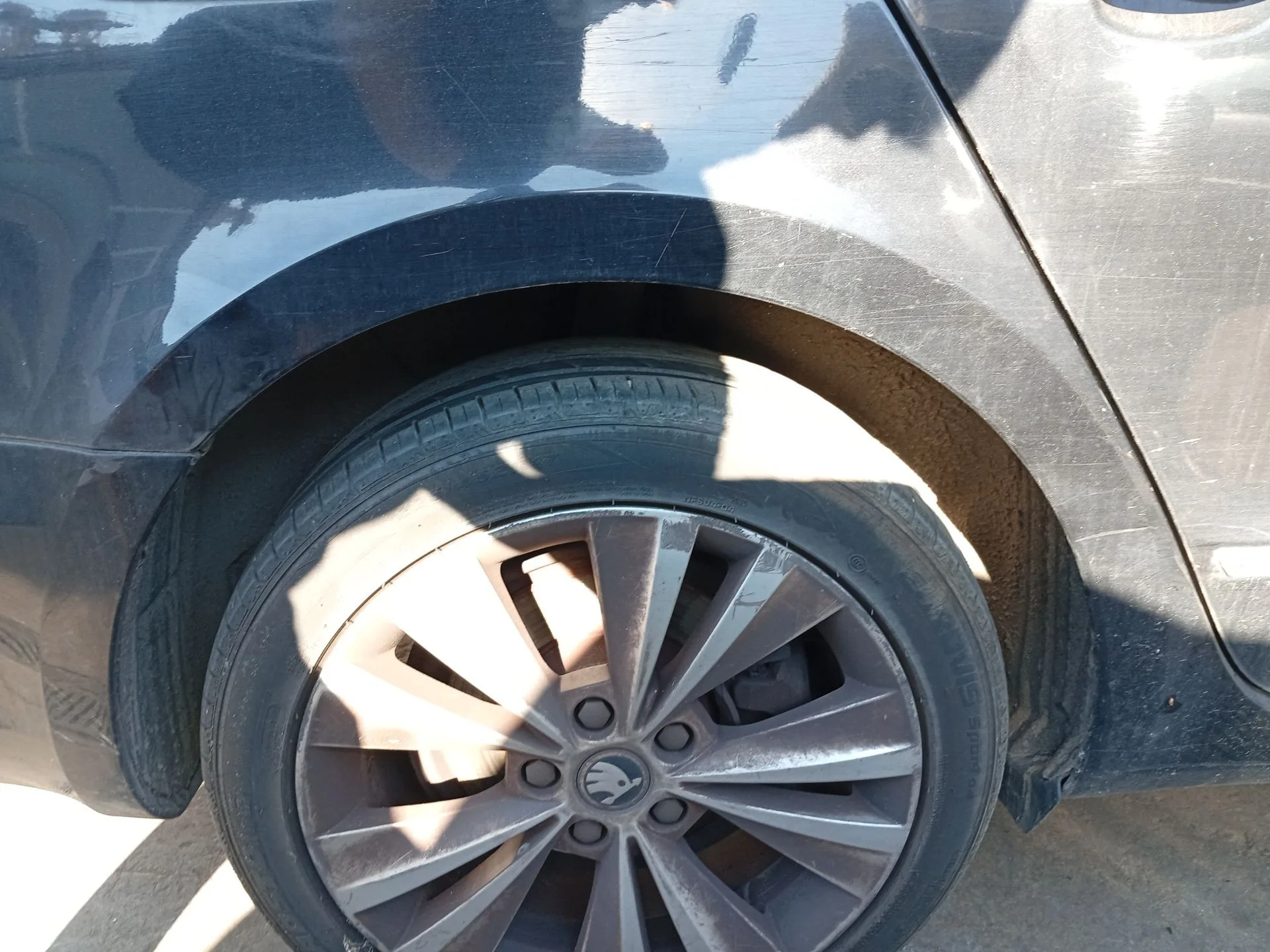 Paso De Rueda Trasero Derecho para Skoda Superb Ii Station Wagon (3T5)