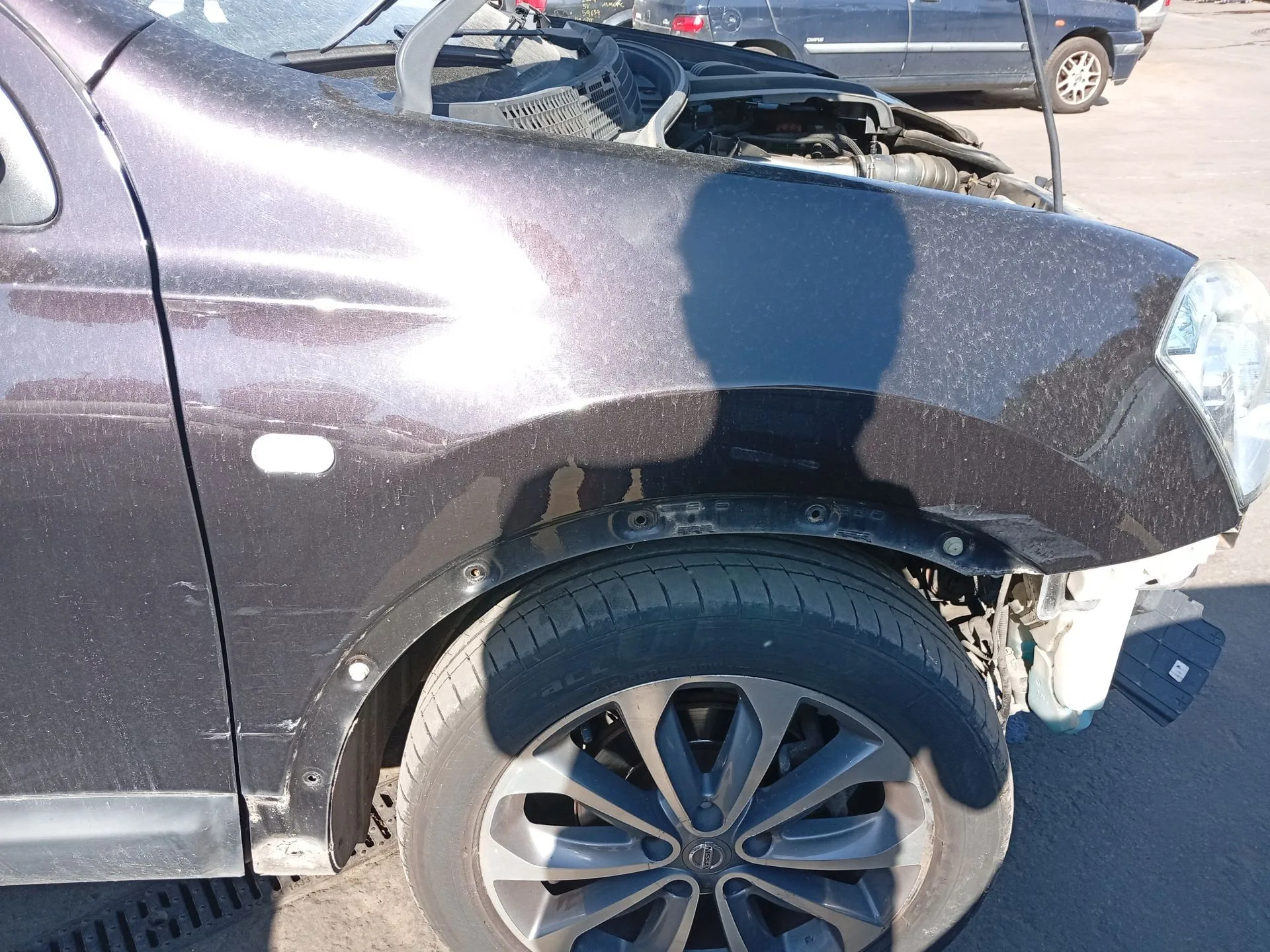 Aleta Delantera Derecha para Nissan Qashqai I (J10, Nj10)