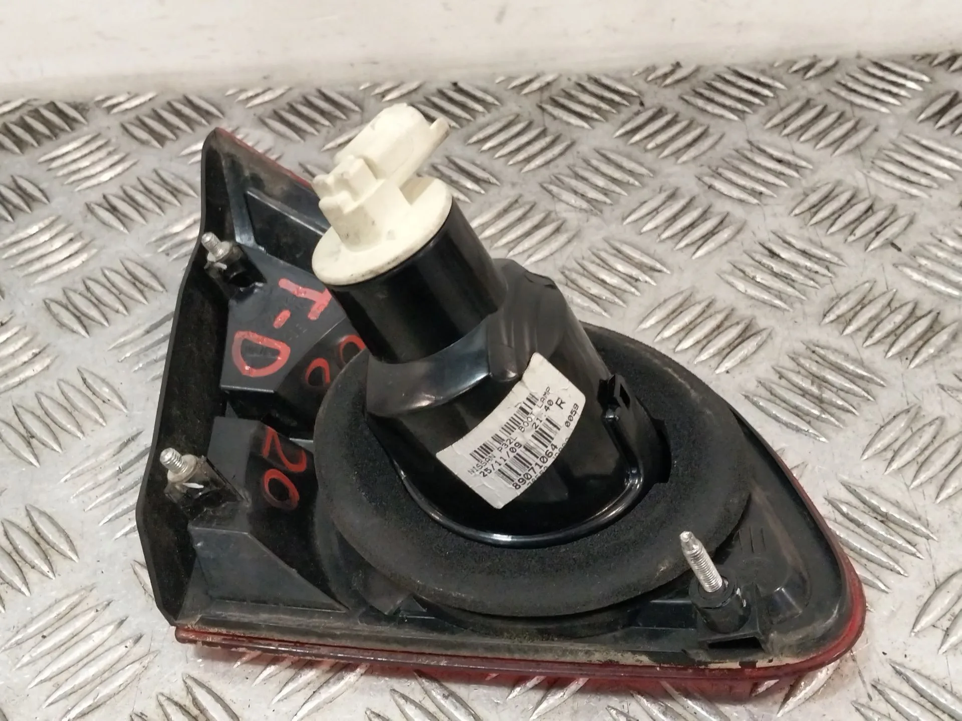 Piloto Trasero Derecho Interior para Nissan Qashqai I (J10, Nj10)