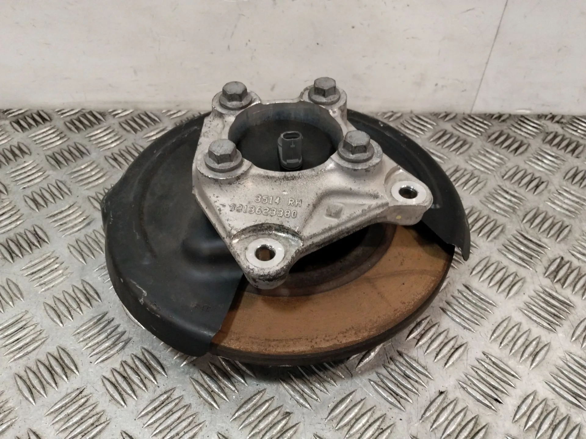 Mangueta Trasera Derecha para Citroën Berlingo Furgoneta/Monovolumen (K9)
