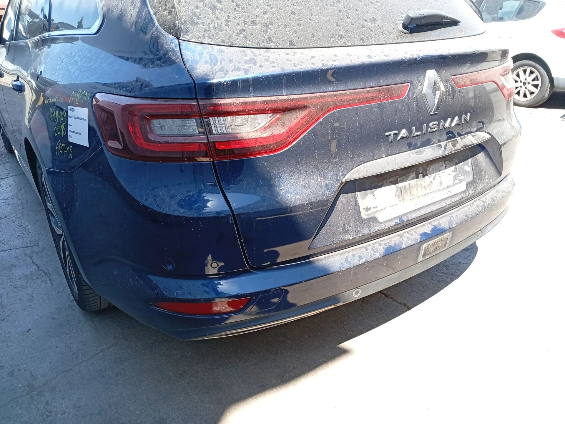 Paragolpes Trasero para Renault Talisman Grandtour (Kp_)